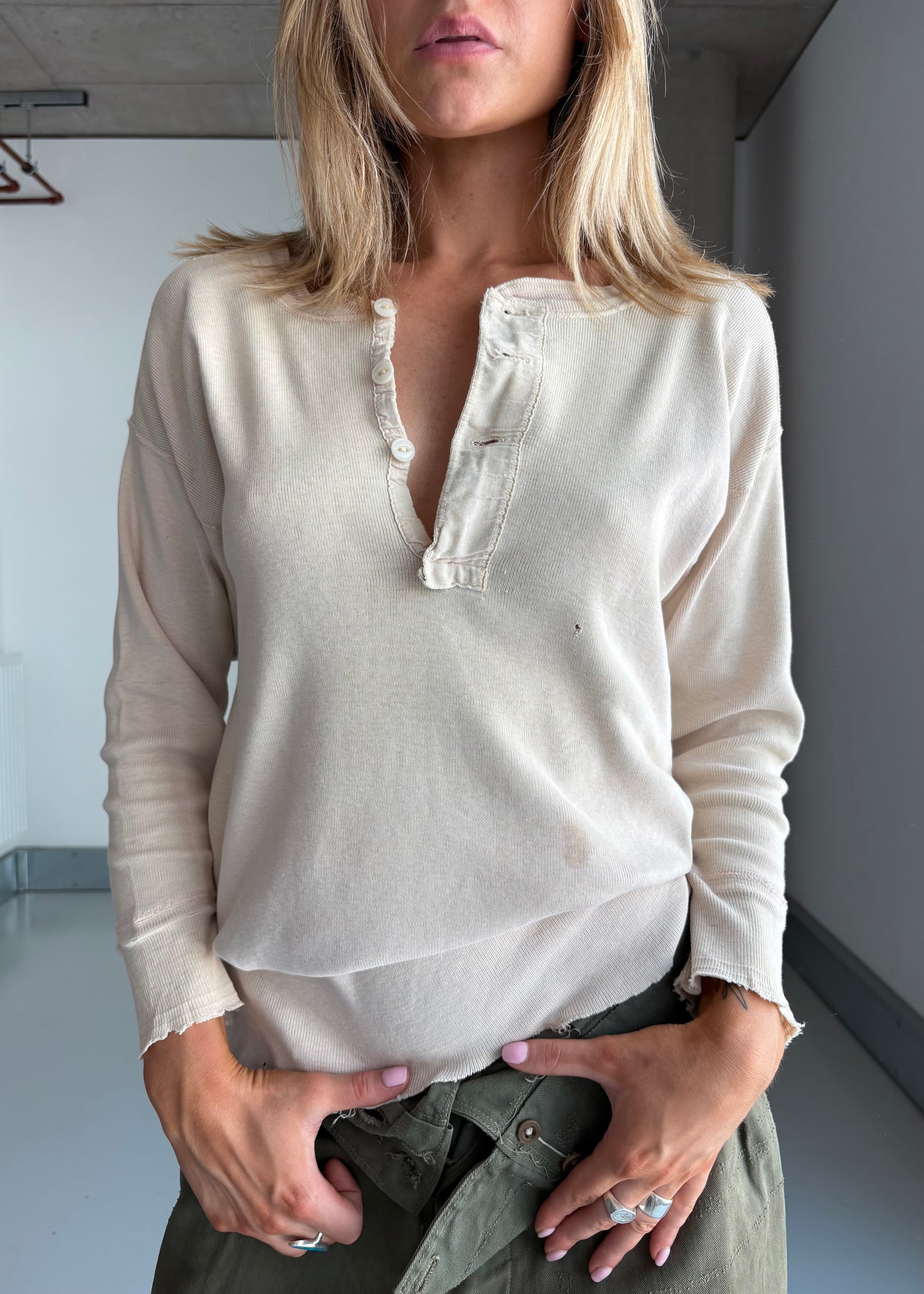 THRASHED 50s HENLEY