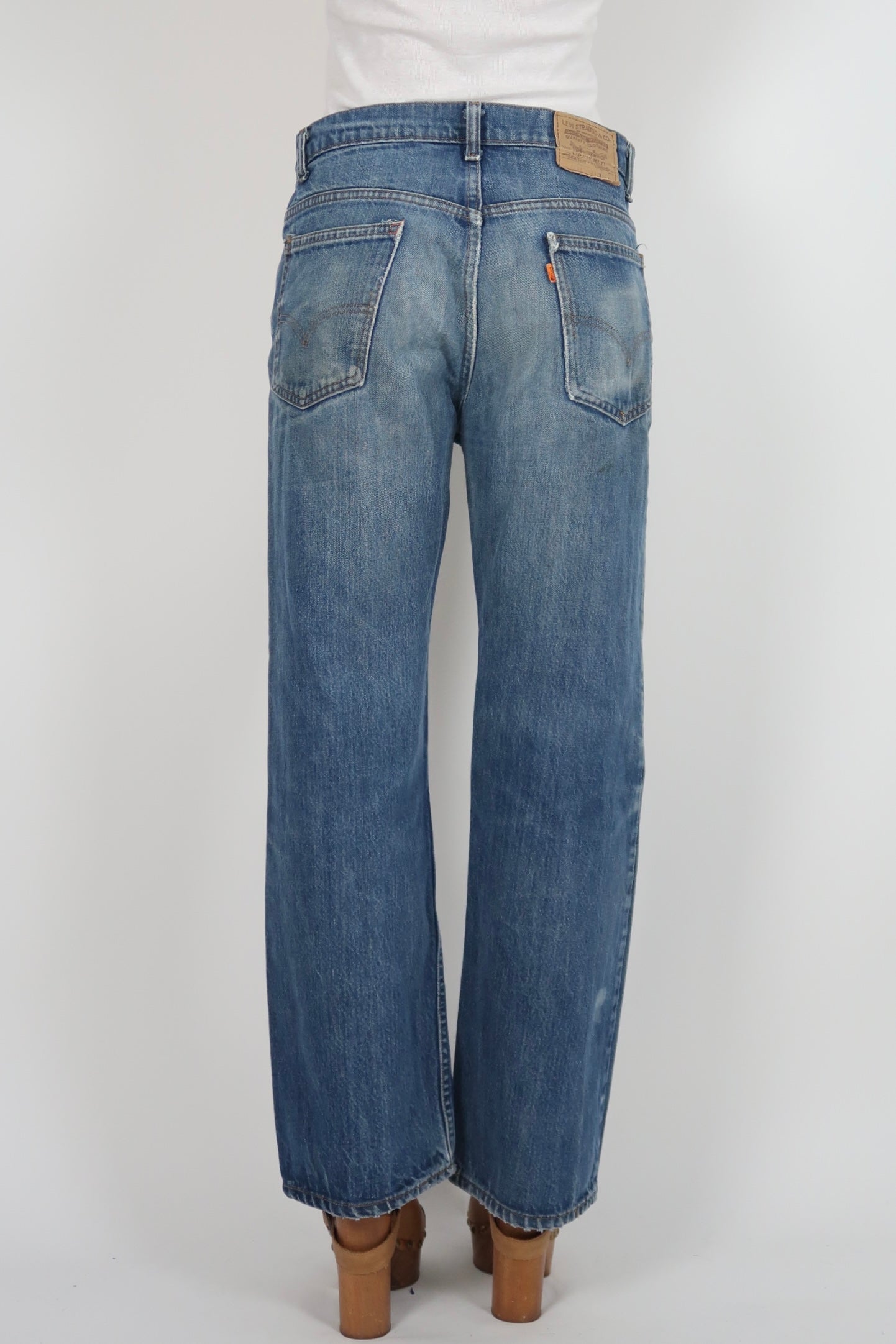 Late 1970s Orange tab Levis