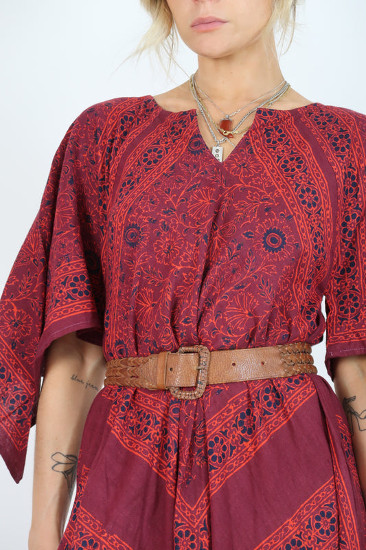 1960s woven hippie belt