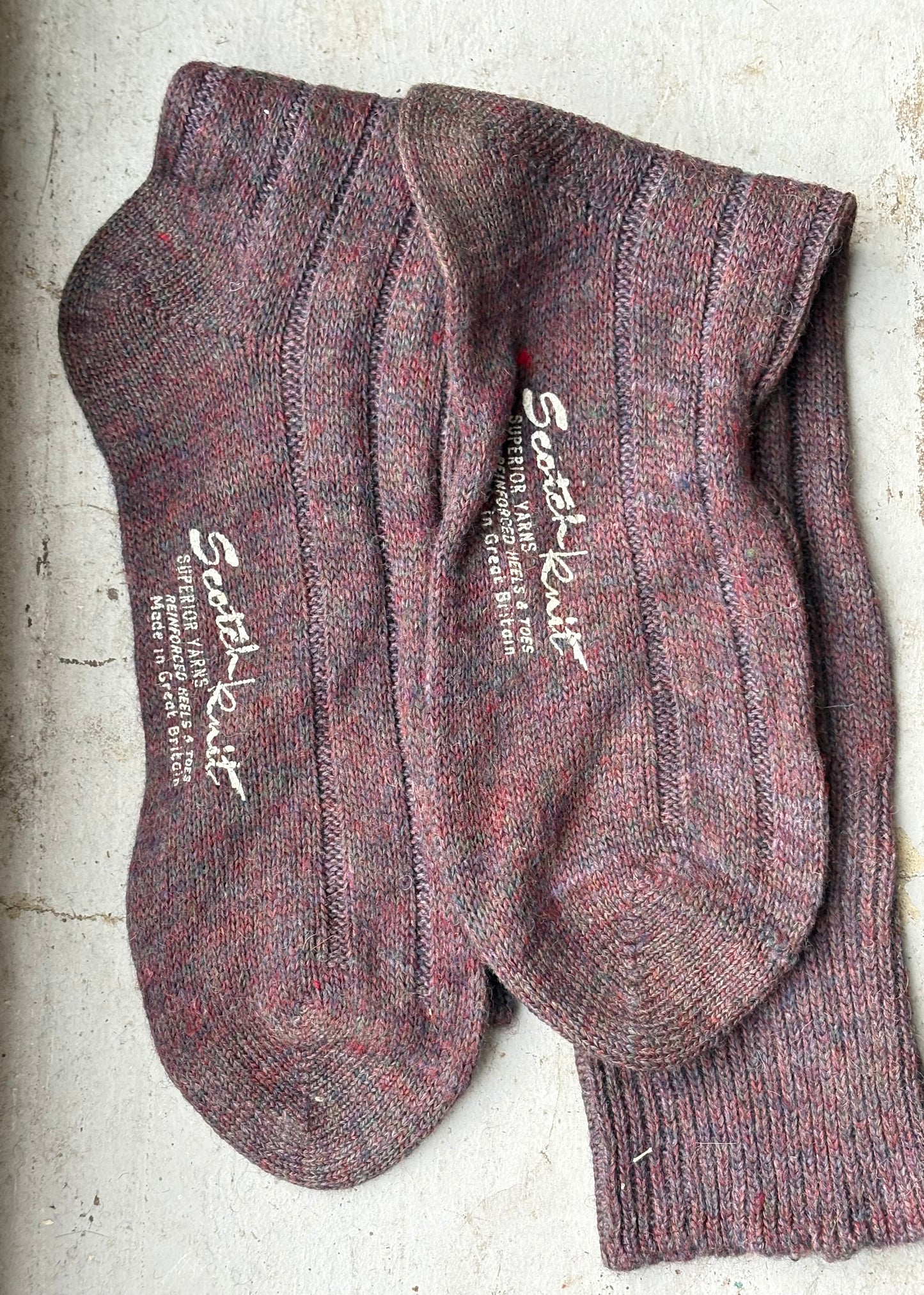 1950s wool socks