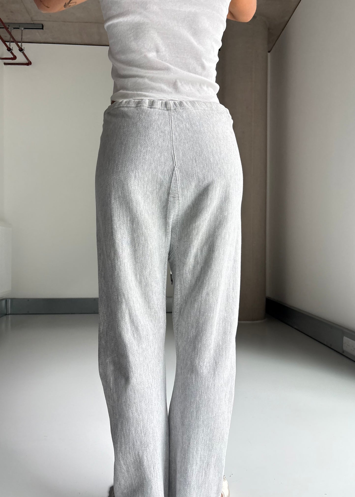 Reverse weave sweats