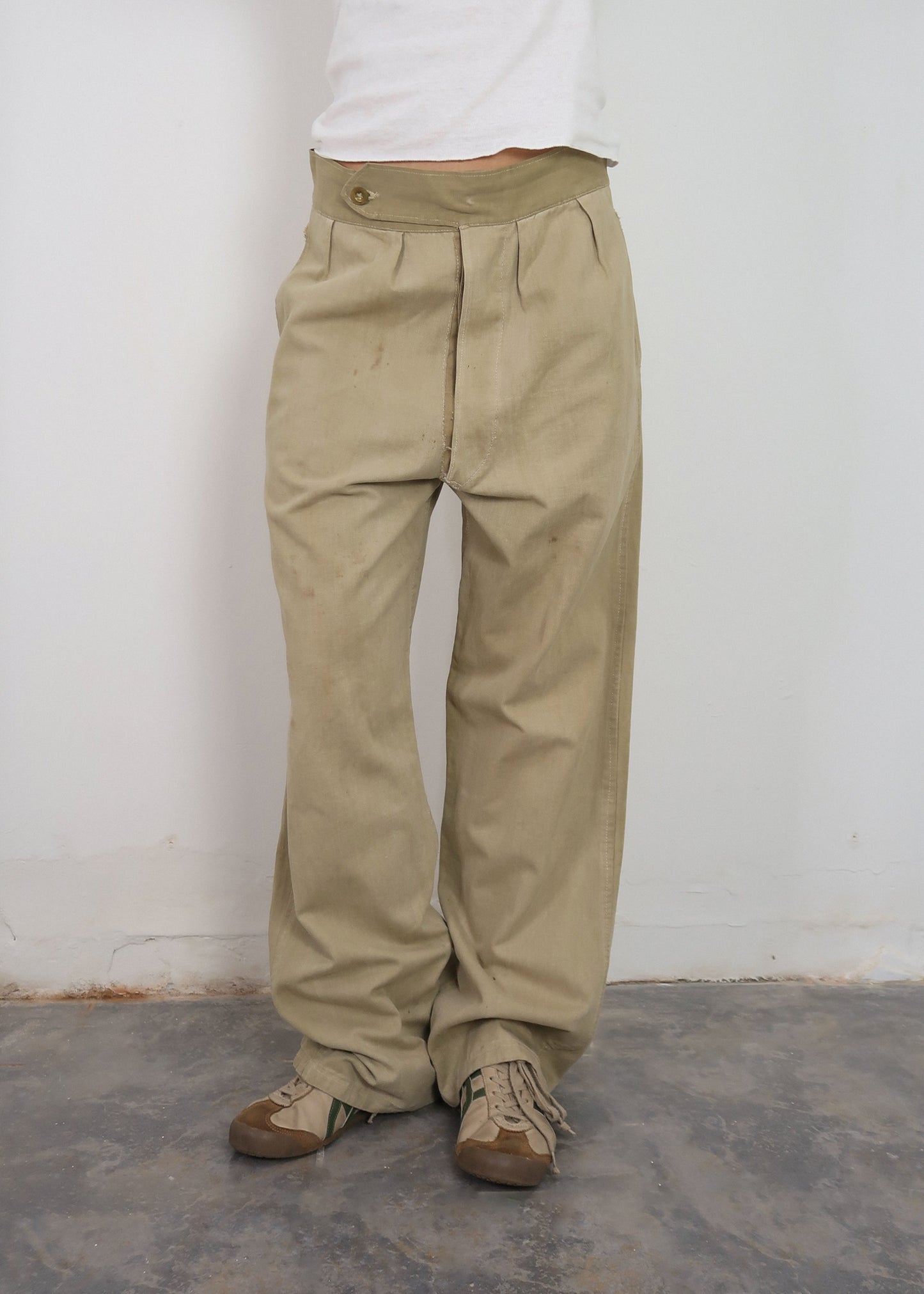 1940s Indian British army pants