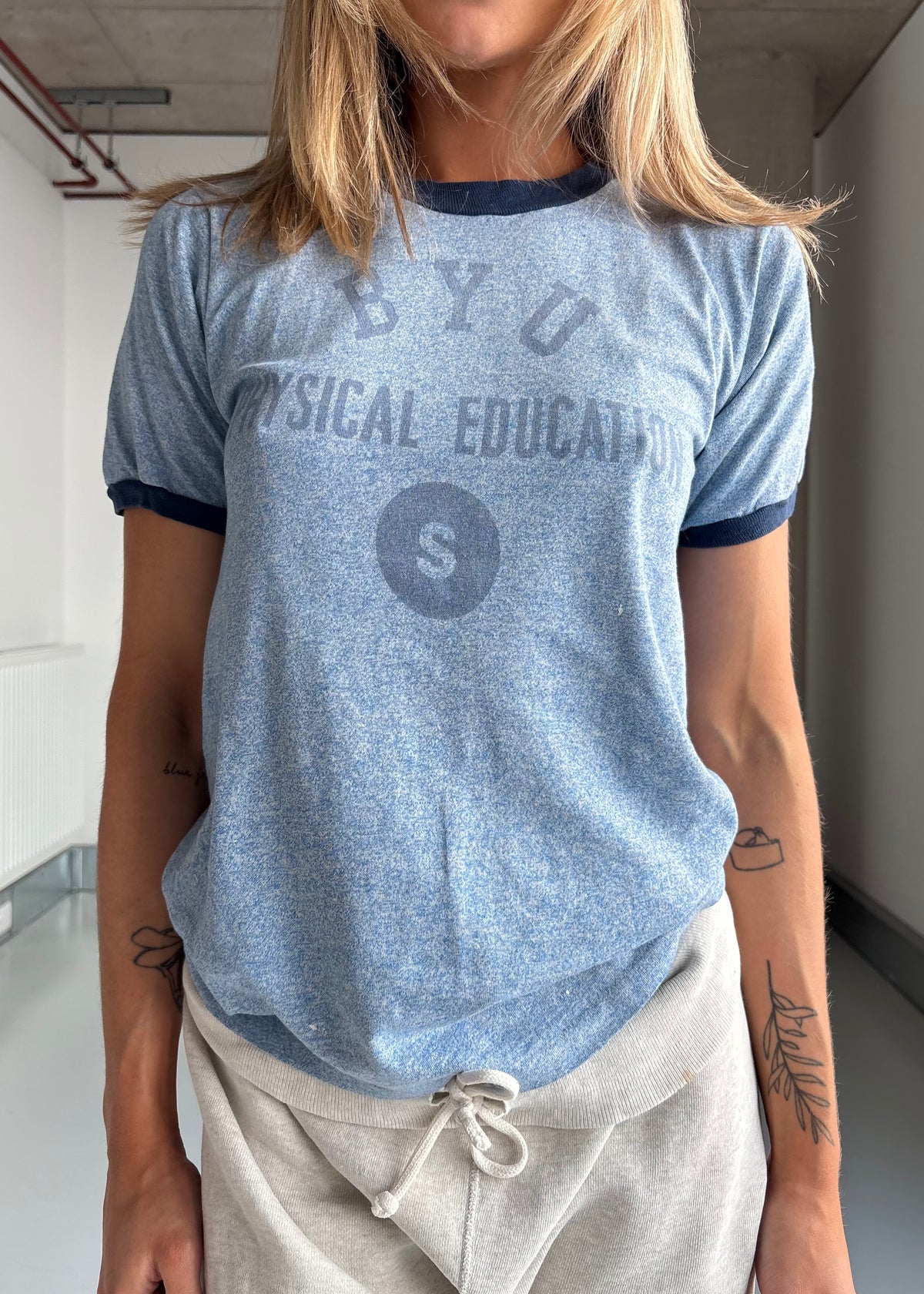 80S RINGER TEE BYU
