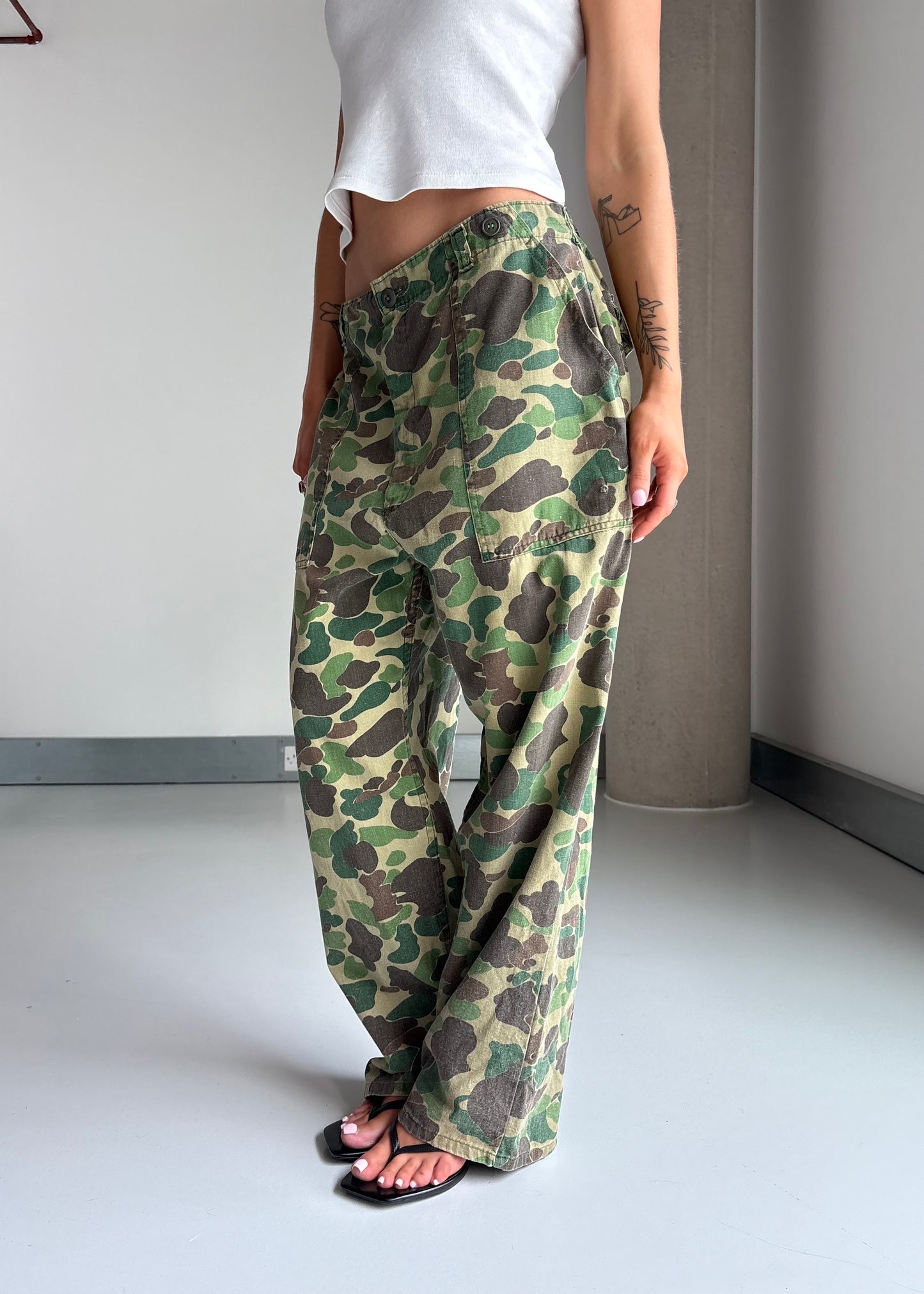 70s camo pants