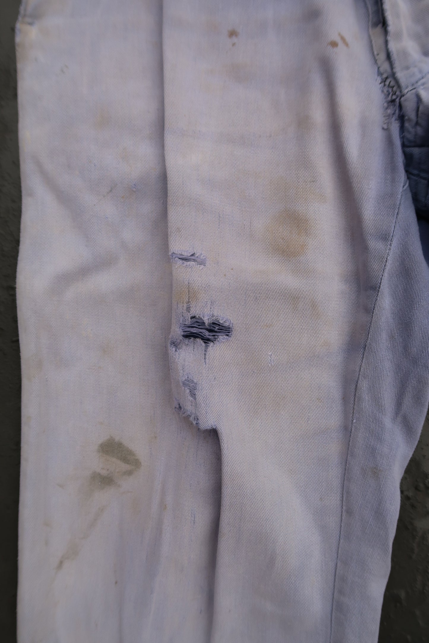 Cropped work wear pants