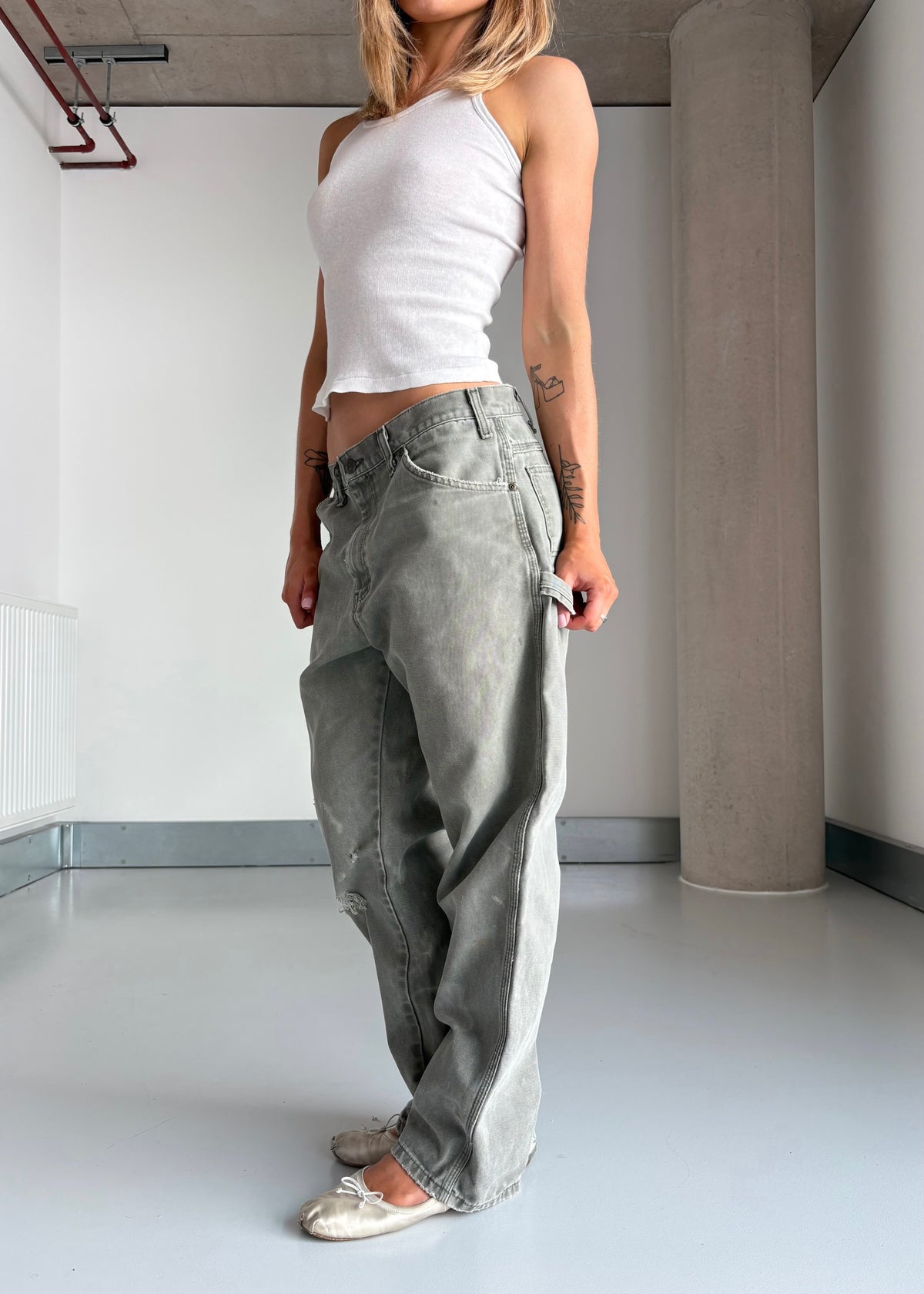 KHAKI DICKIES CARPENTERS