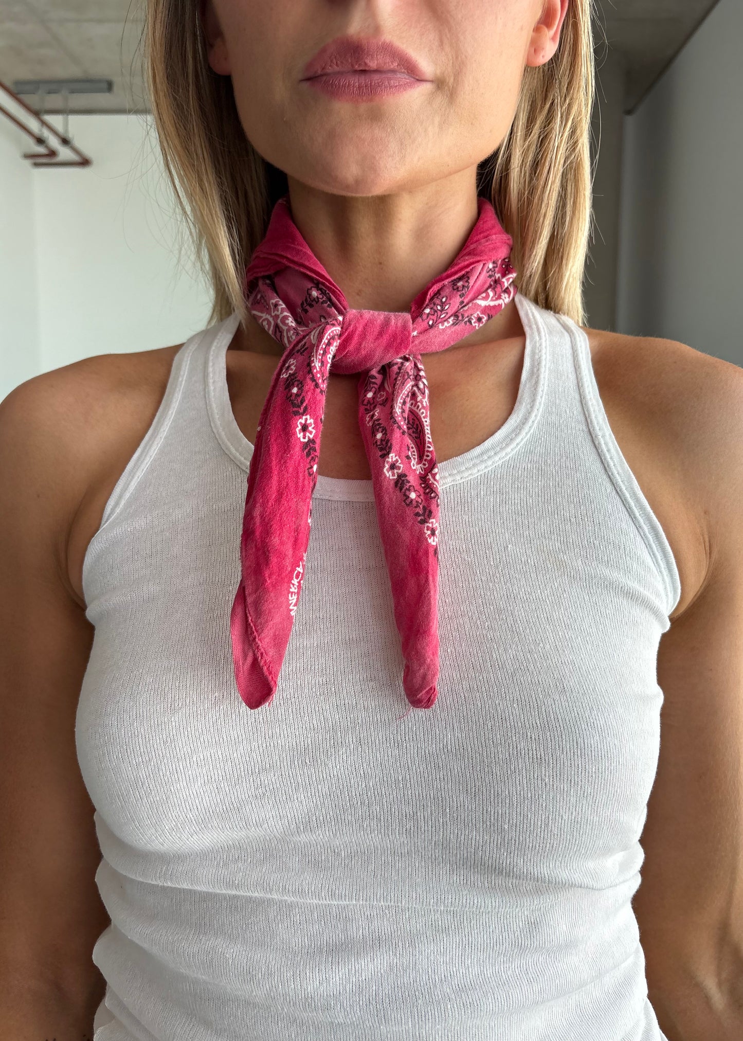 70S FADED COTTON BANDANA
