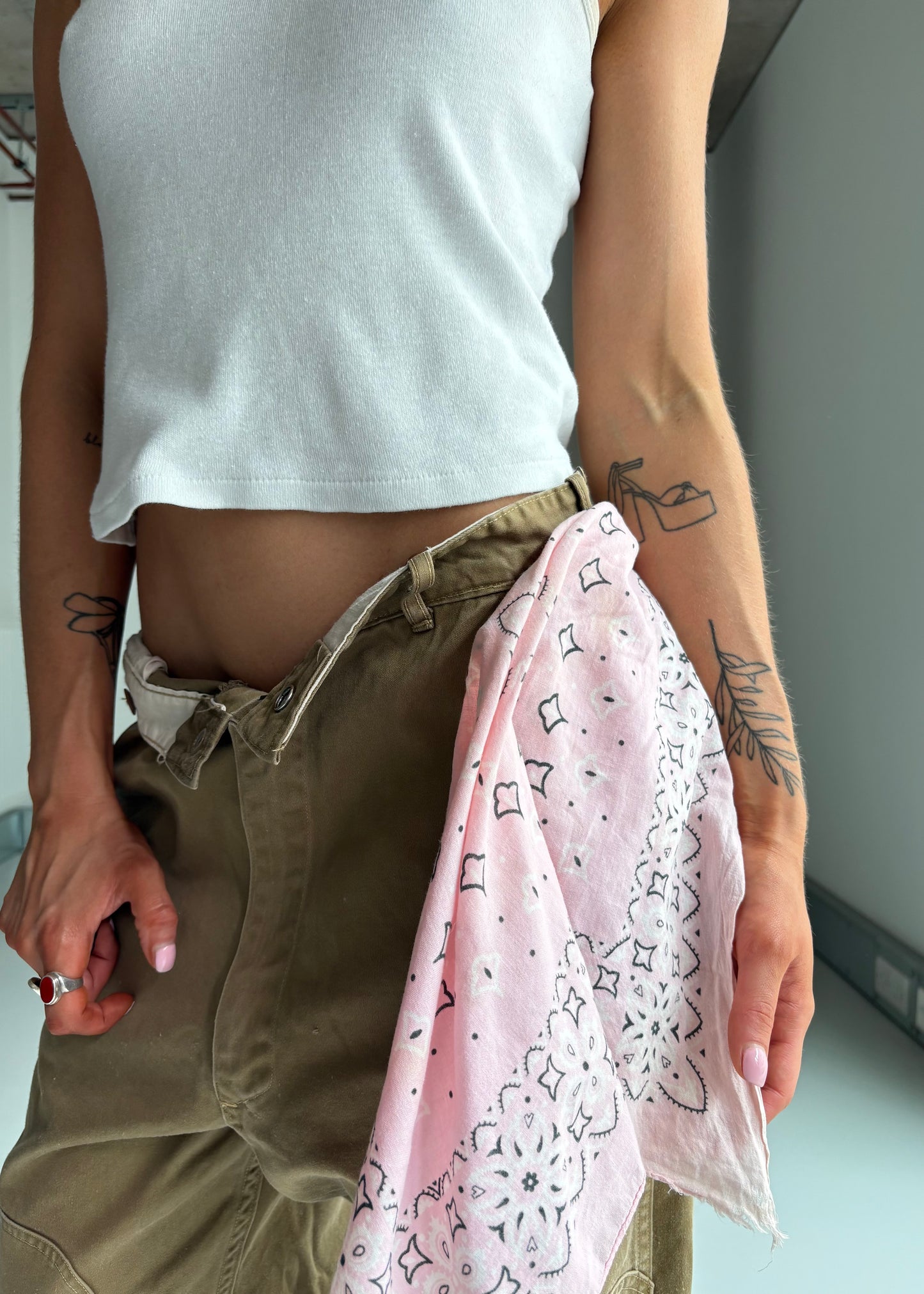 80s cotton bandana