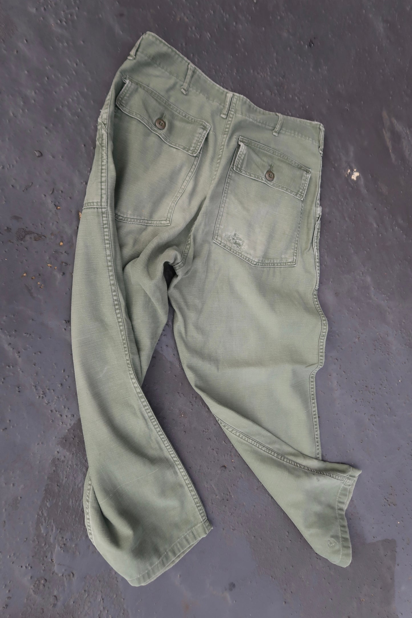 70s FATIGUE PANTS