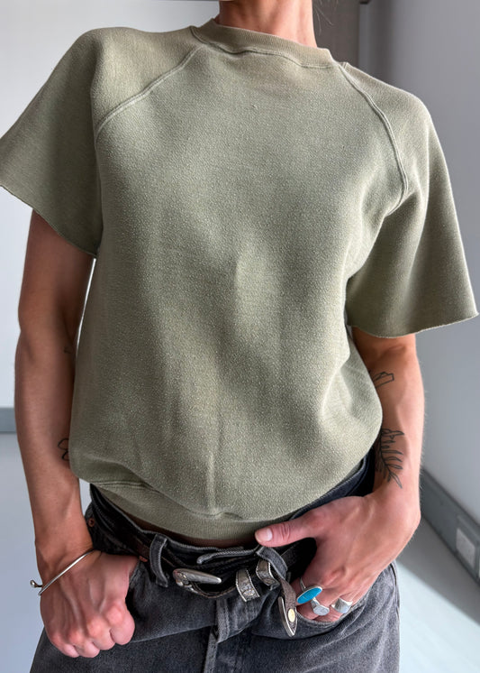 1960s soft cut off sweat
