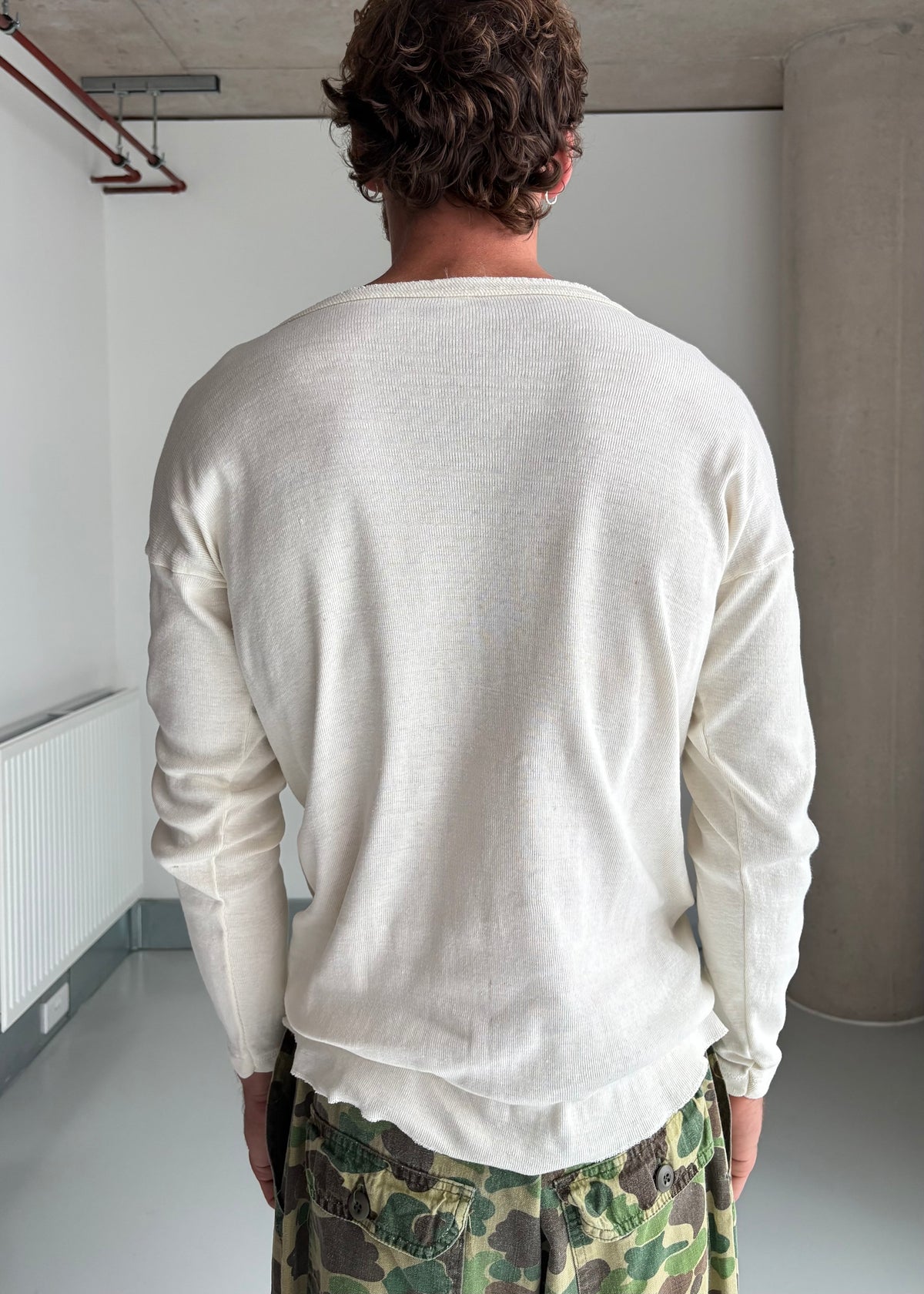 70S COTTON HENLEY