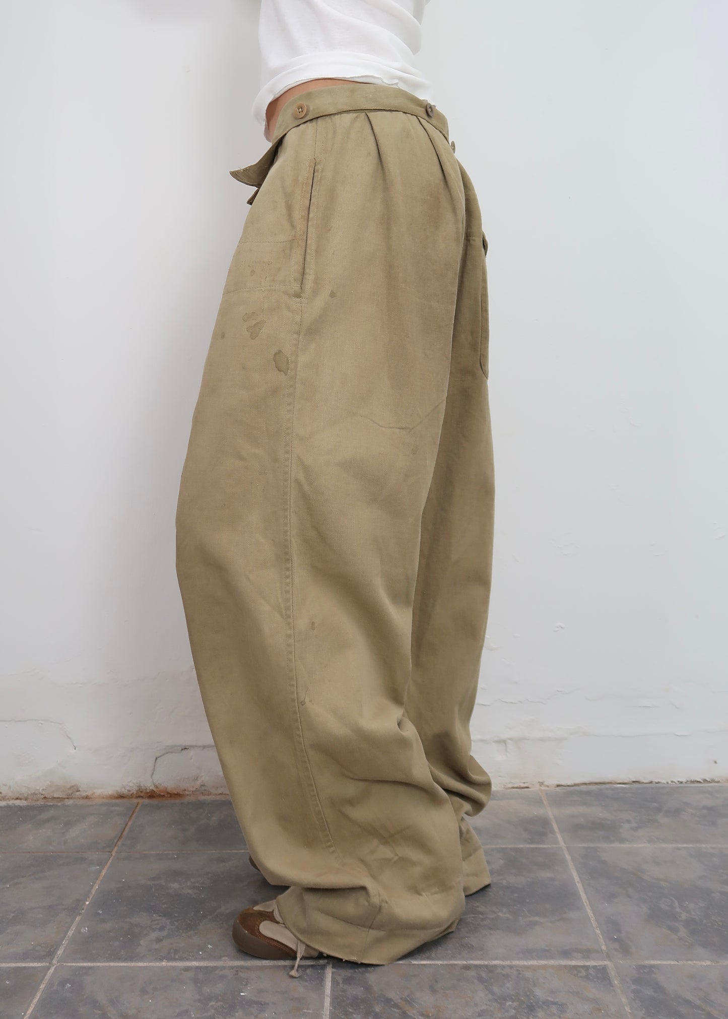 1940s Indian British army pants