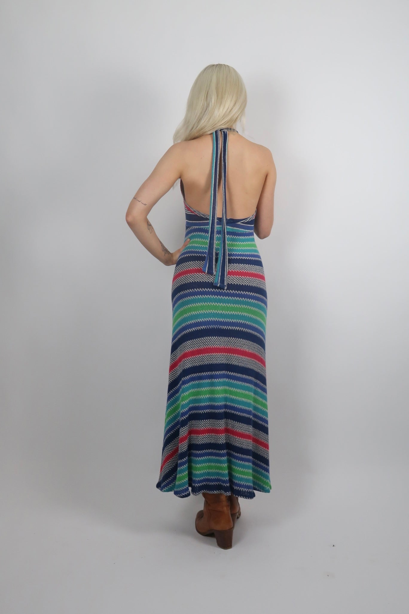 1970s Missoni knit dress