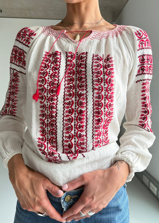 70s Romanian blouse