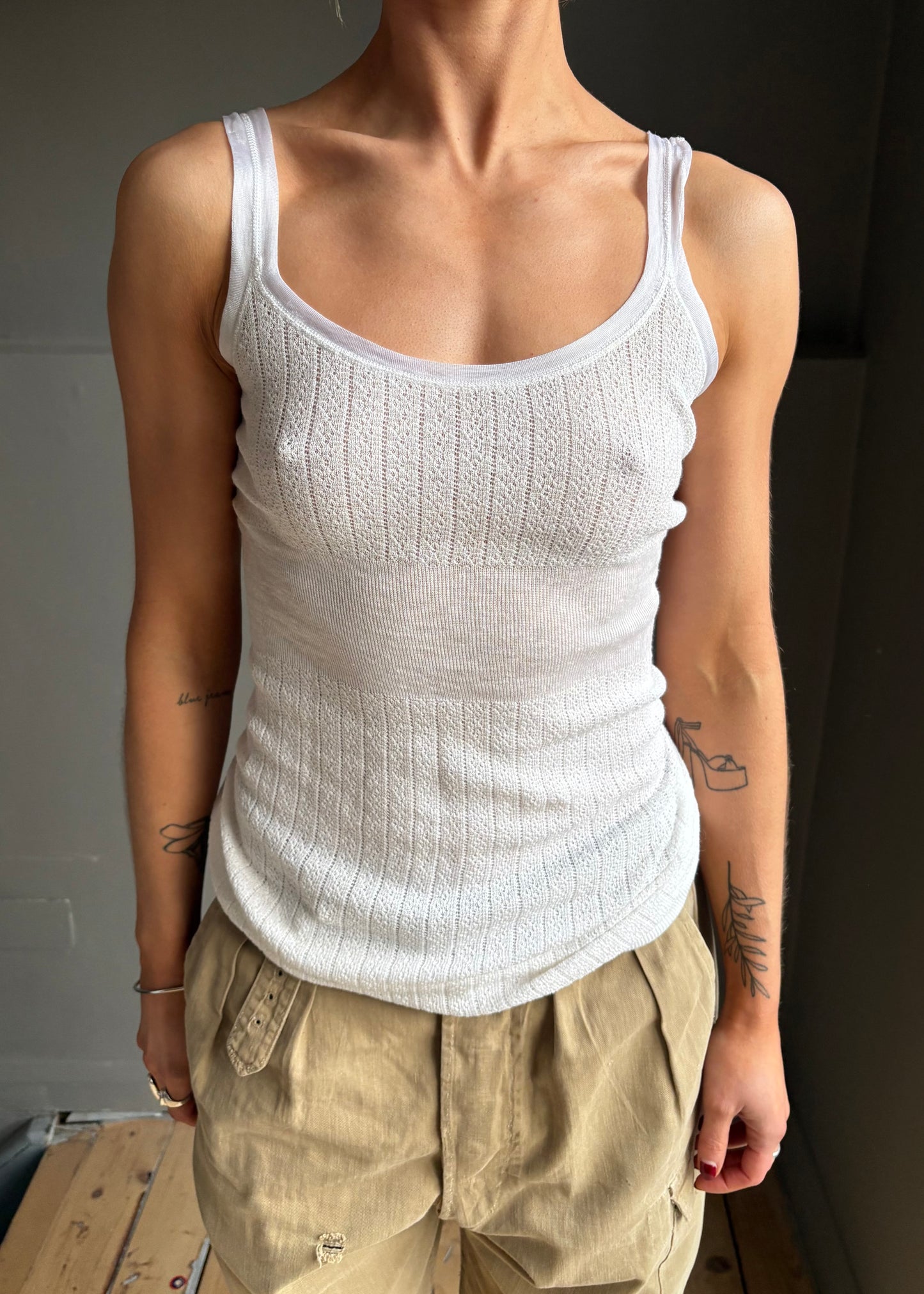 1950s knit camisole