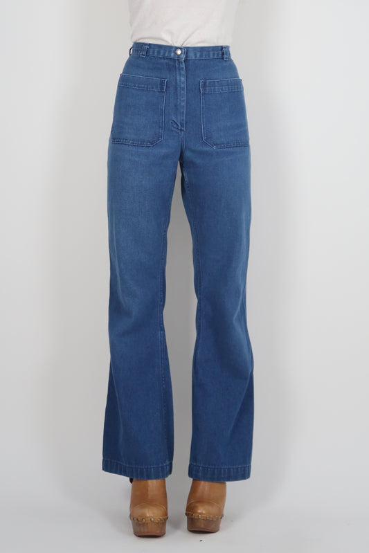 1970s Seafarer style jeans