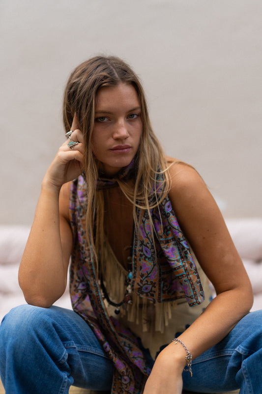 INDIAN SILK SCARF