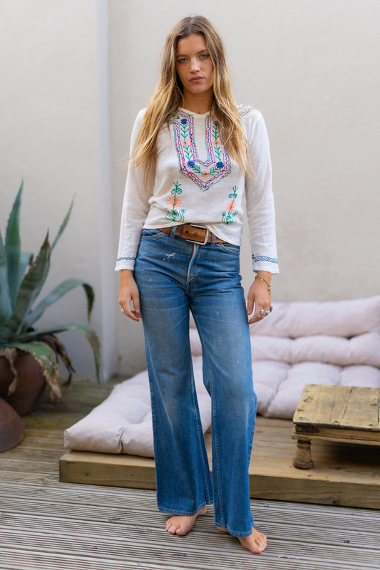 WHITE TAB LEVI'S 521S