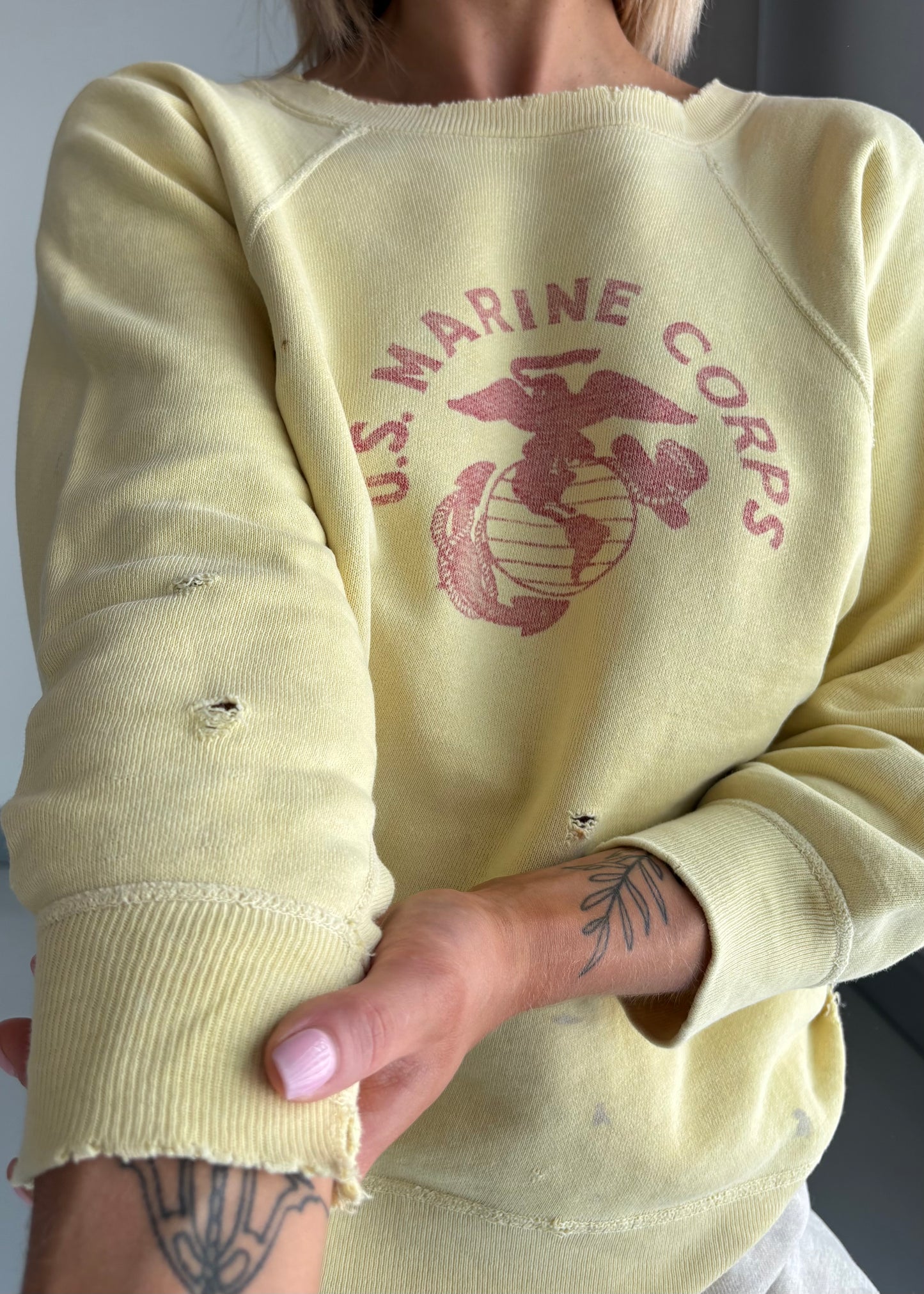 1950S YELLOW SWEAT