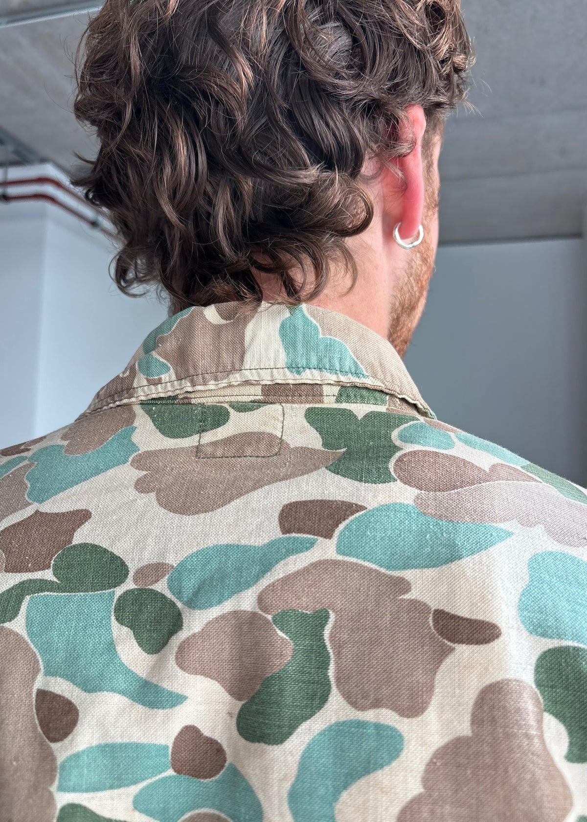 LIGHTWEIGHT COTTON CAMO JACKET