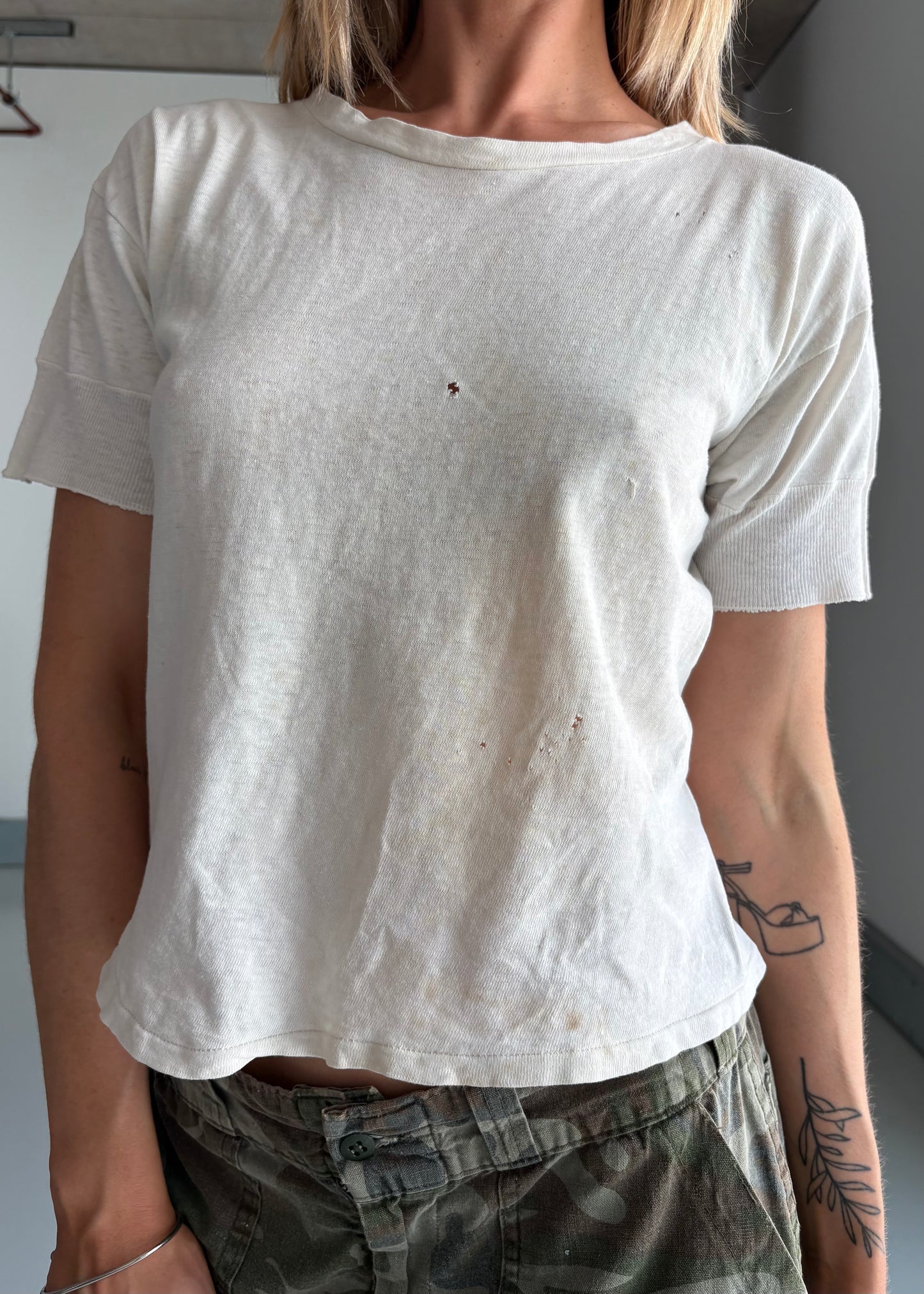 Thrashed 1950s tshirt