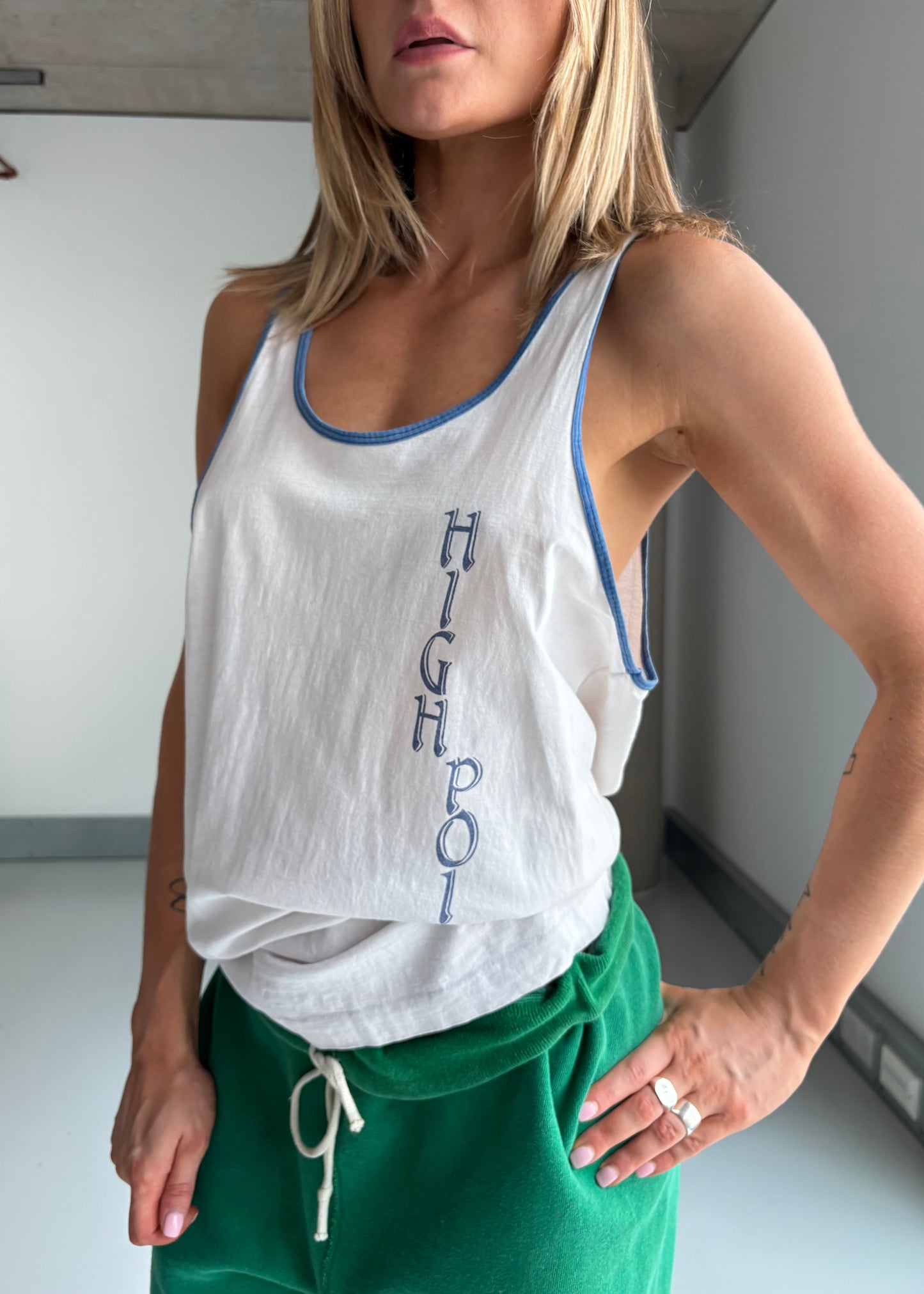 80s cotton vest