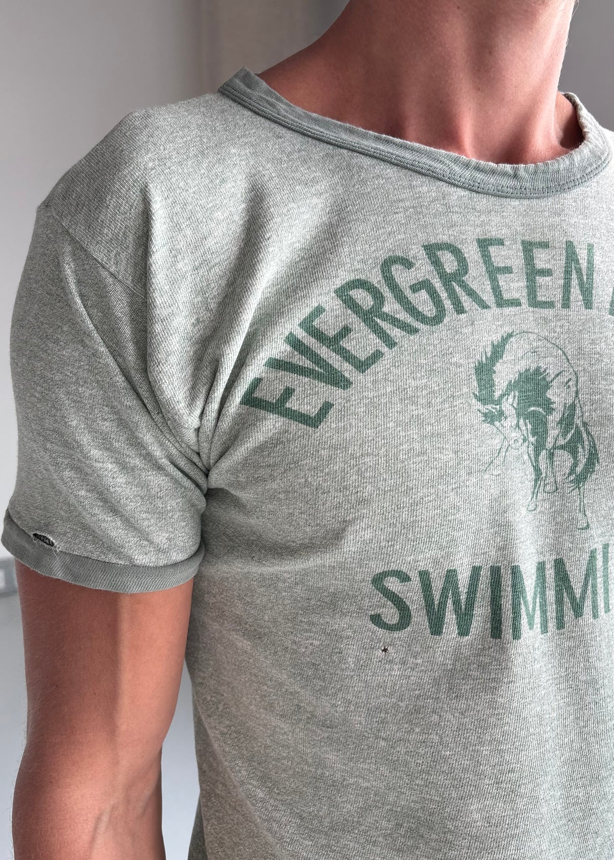 70S CHAMPION EVERGREEN PARK TEE