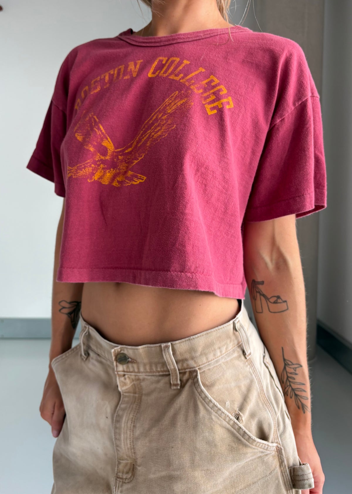 80S CROPPED TEE