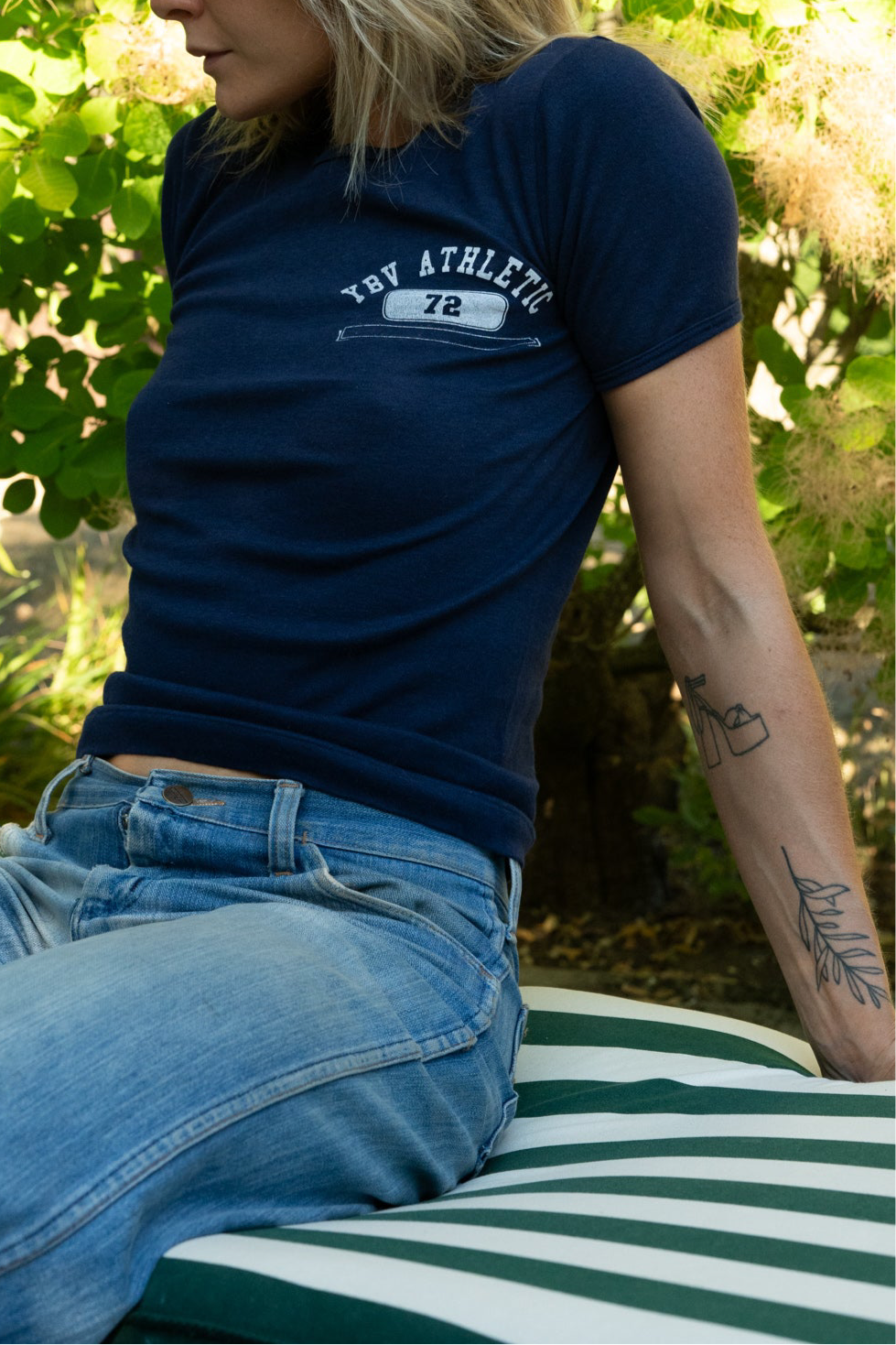 70s sports tee