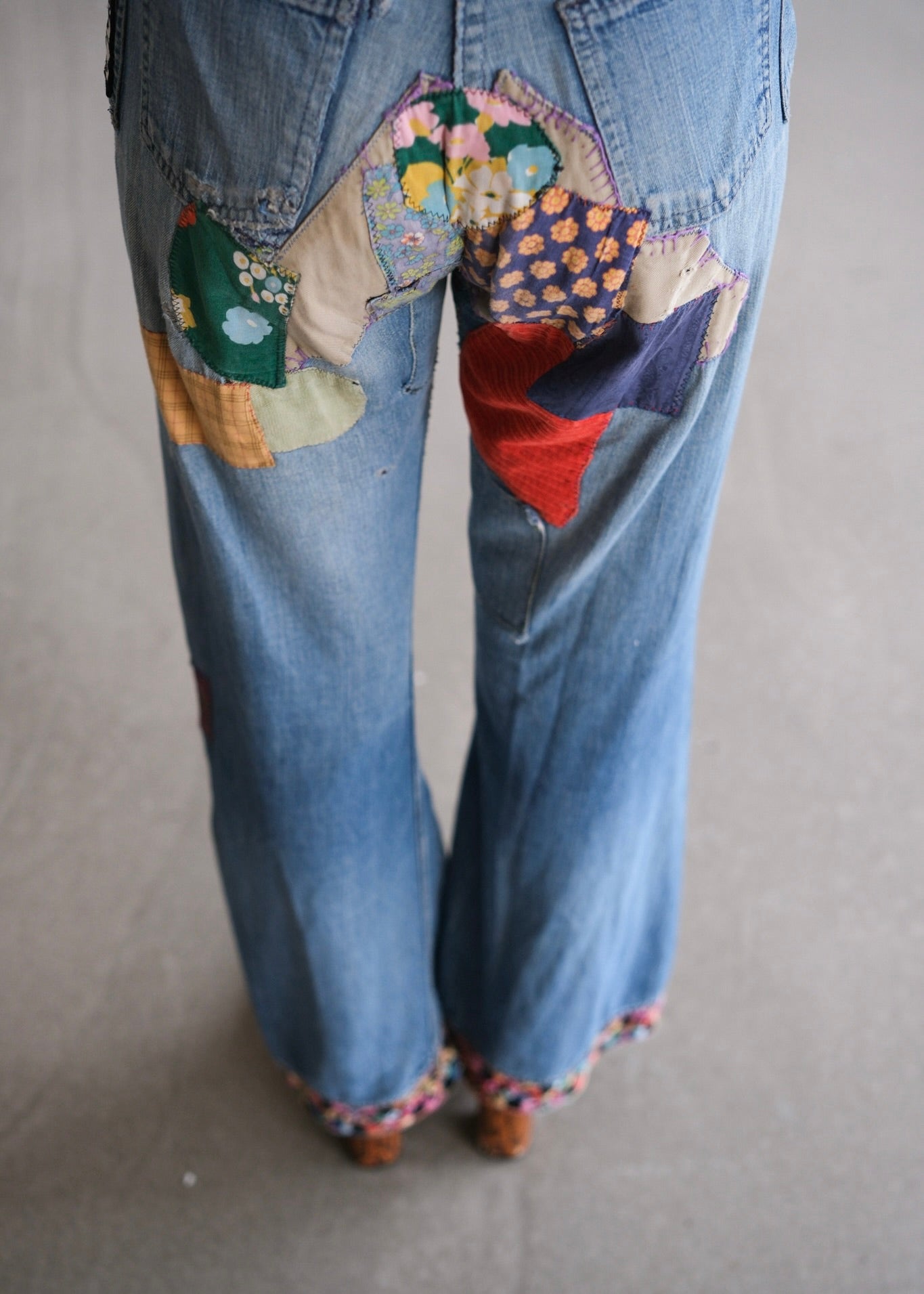 60s hippie jeans