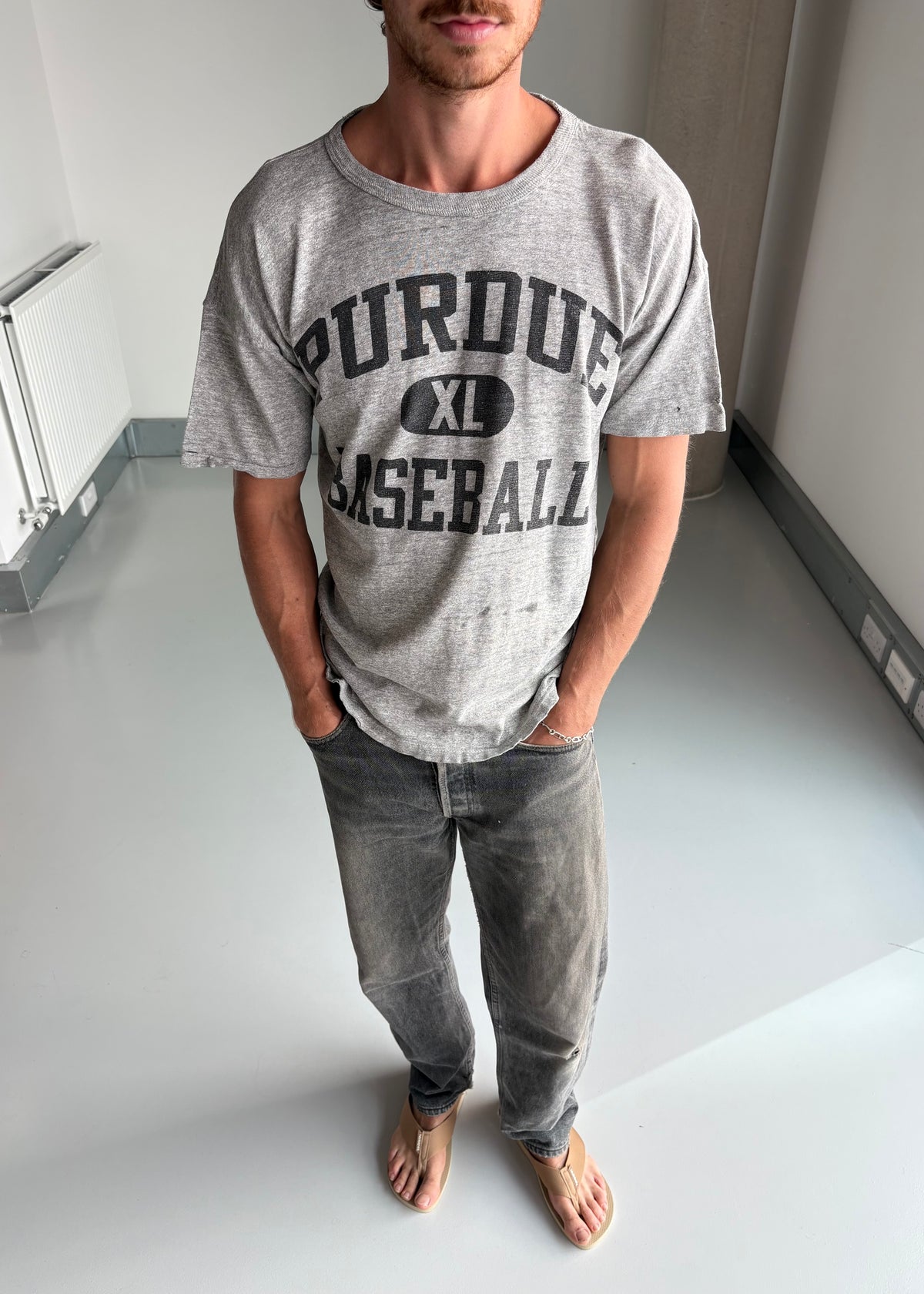 80s baseball tee