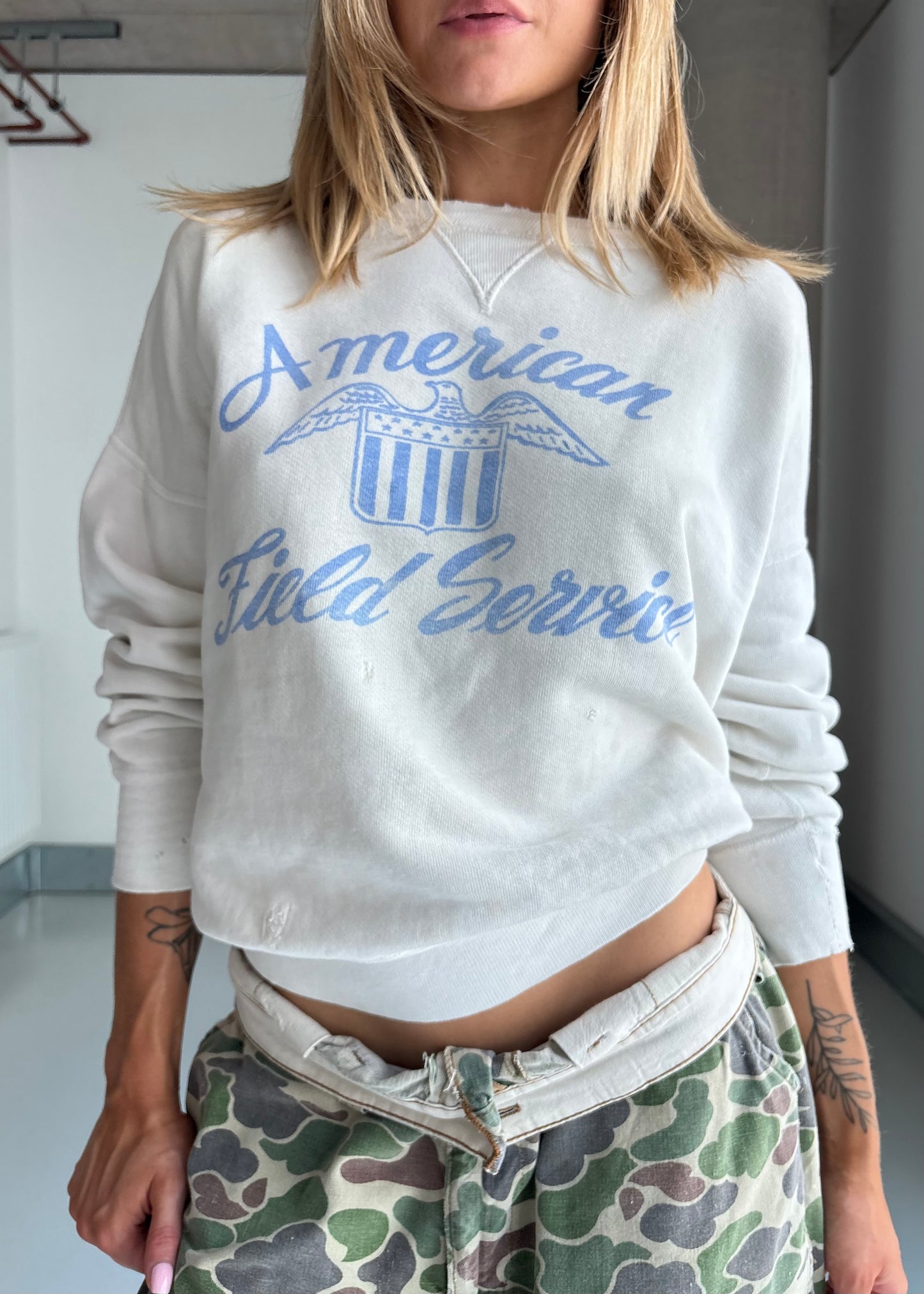1950S AIR SERVICE SWEAT