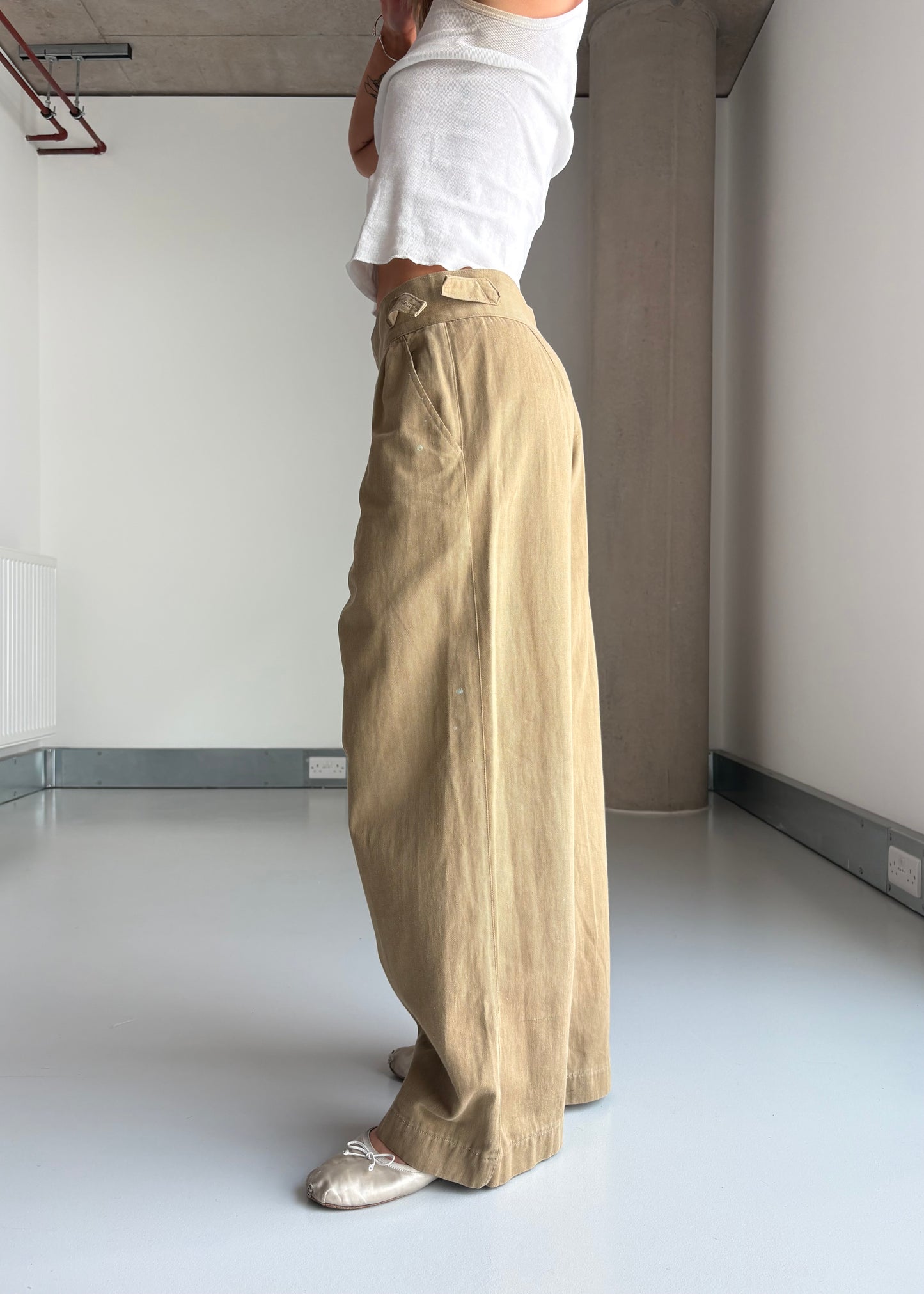 1940s Indian British army pants