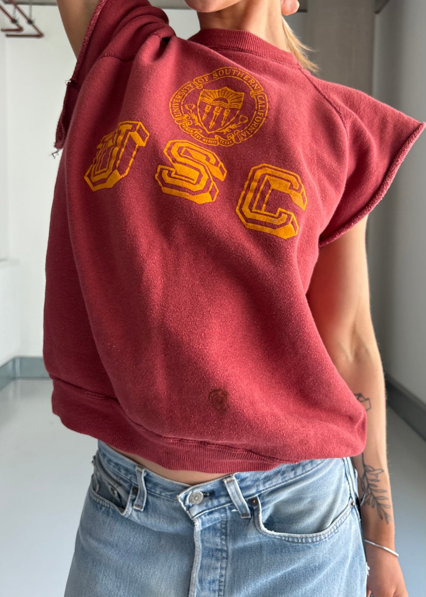 60S CUT OFF SWEATSHIRT