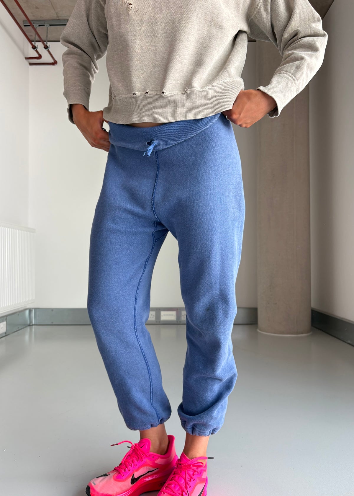 70s champion blue sweat pants