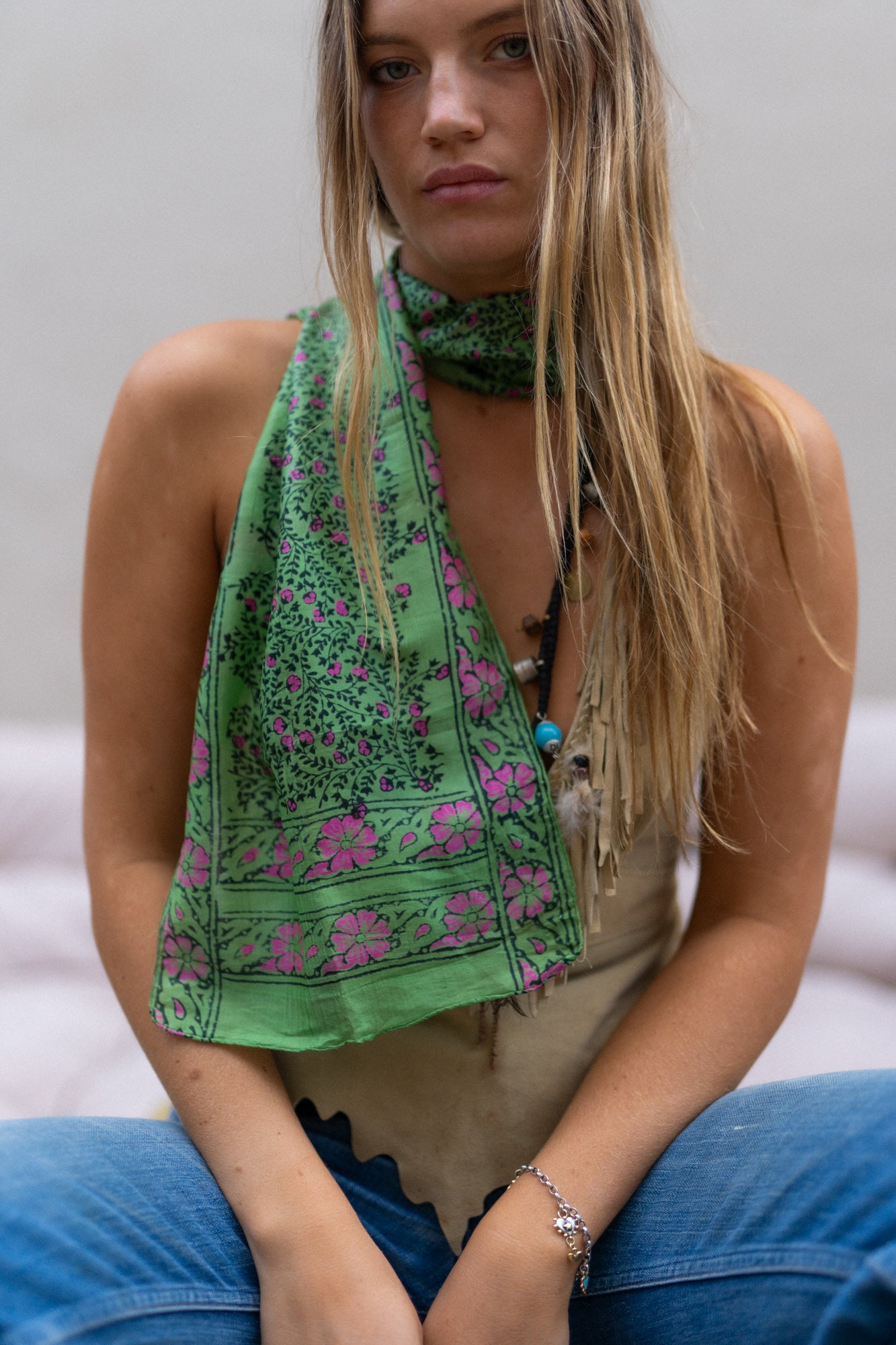 INDIAN SILK SCARF