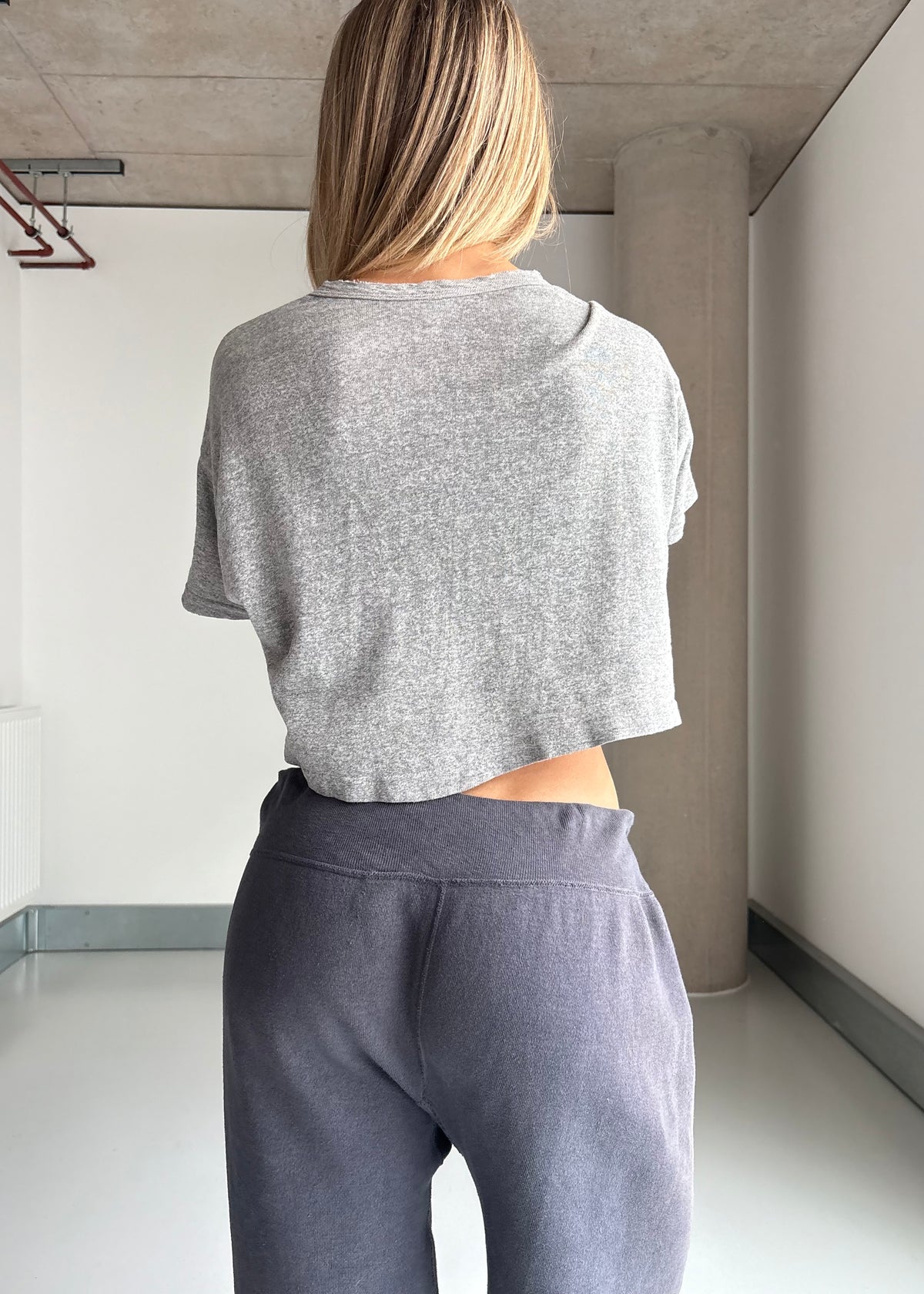 60s champion cropped tee