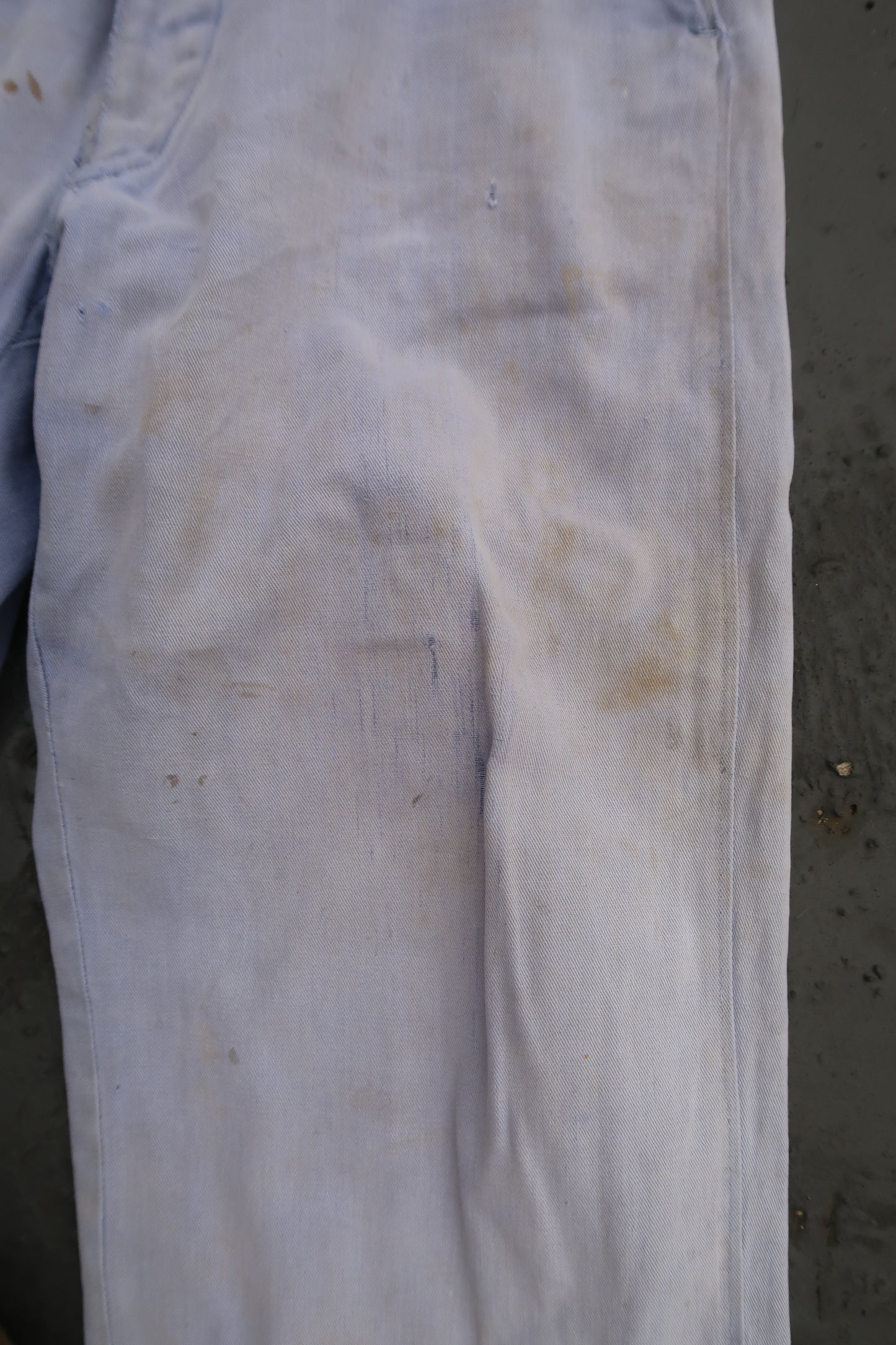 Cropped work wear pants