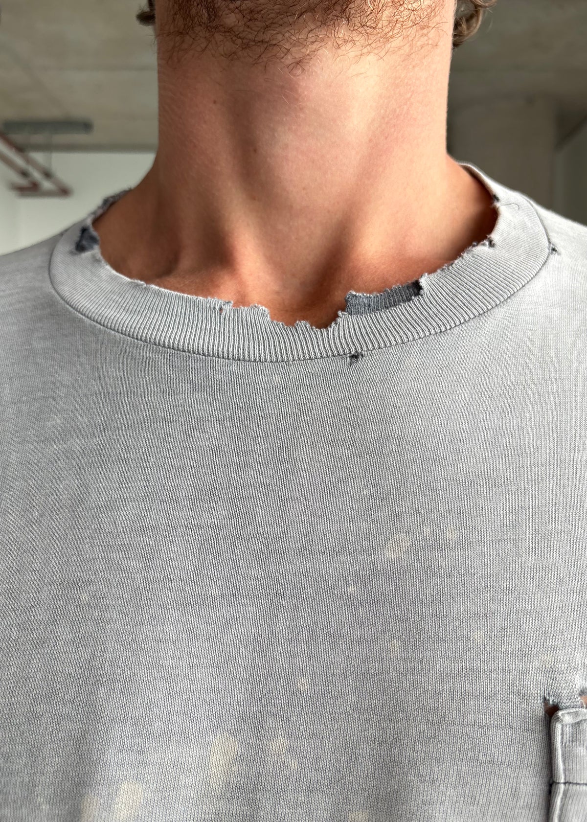 70s sun faded tee