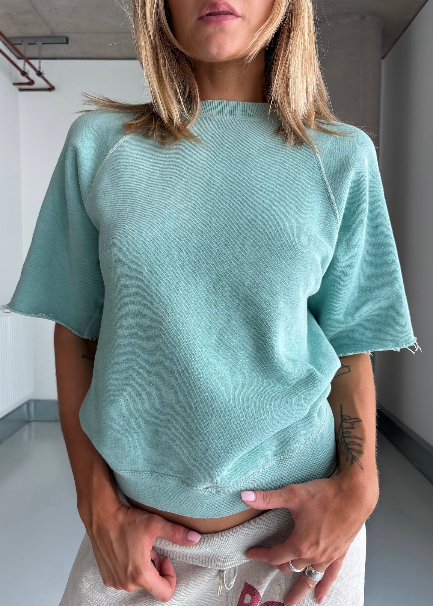 60S MINT GREEN SWEAT