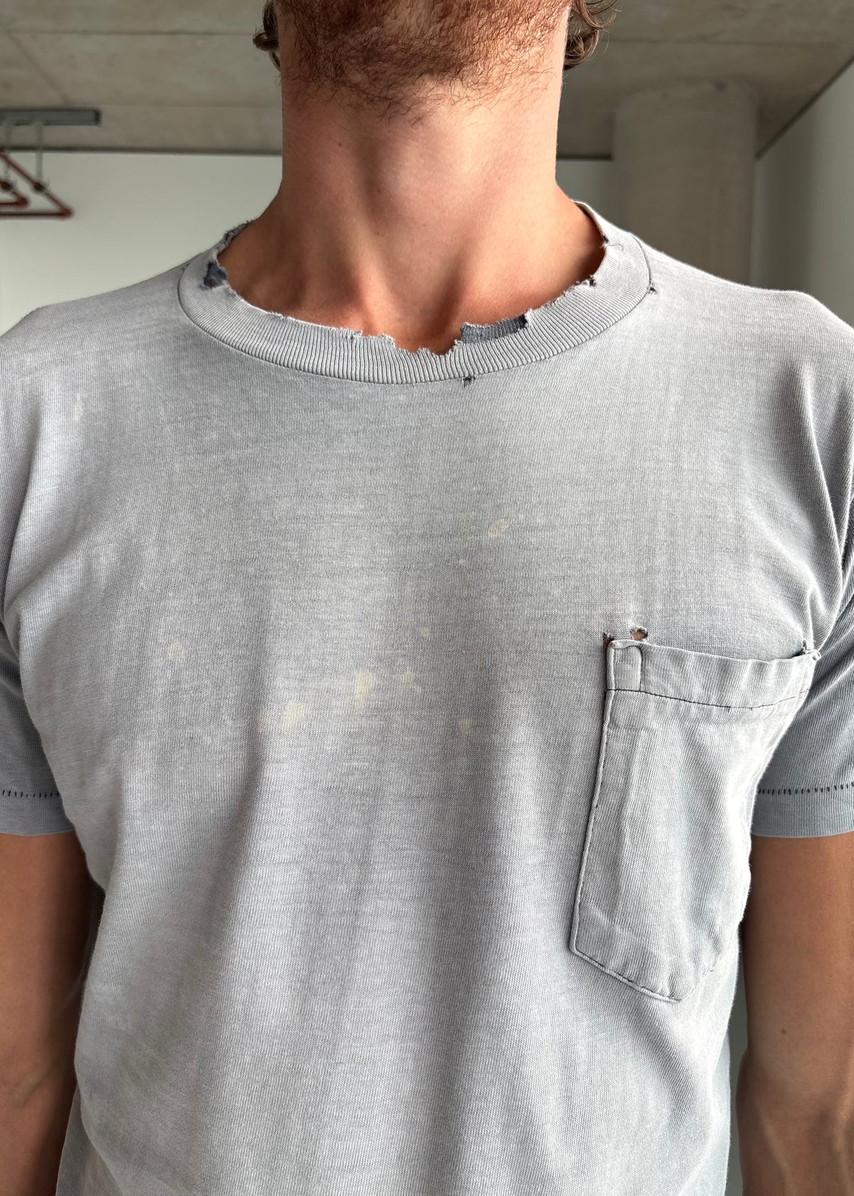 70s sun faded tee
