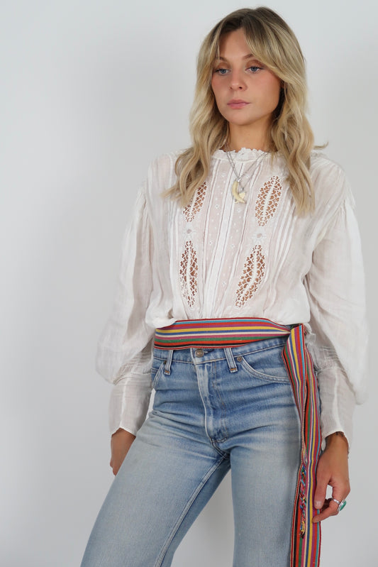 Rope strap belt