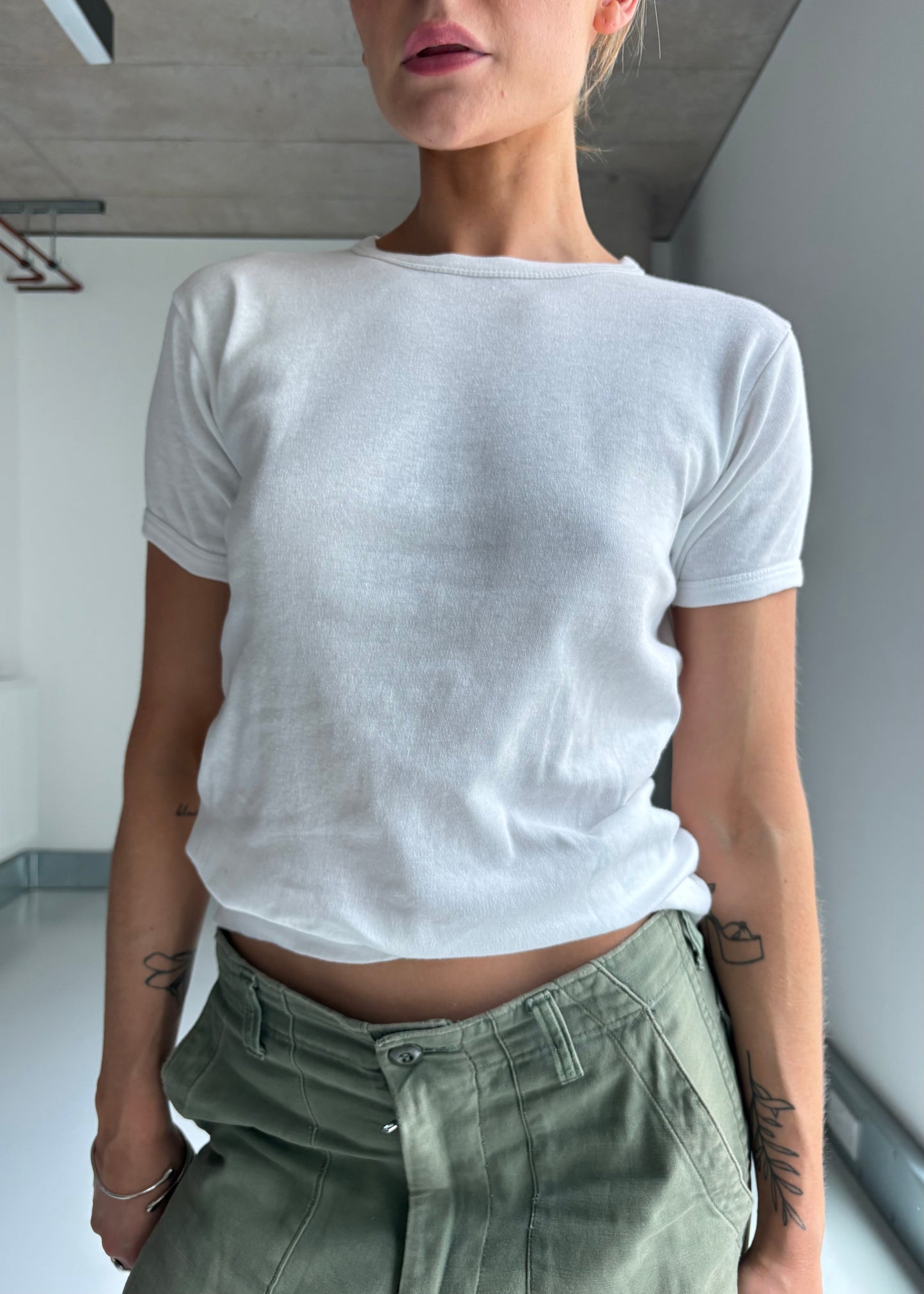70s cotton Tshirt