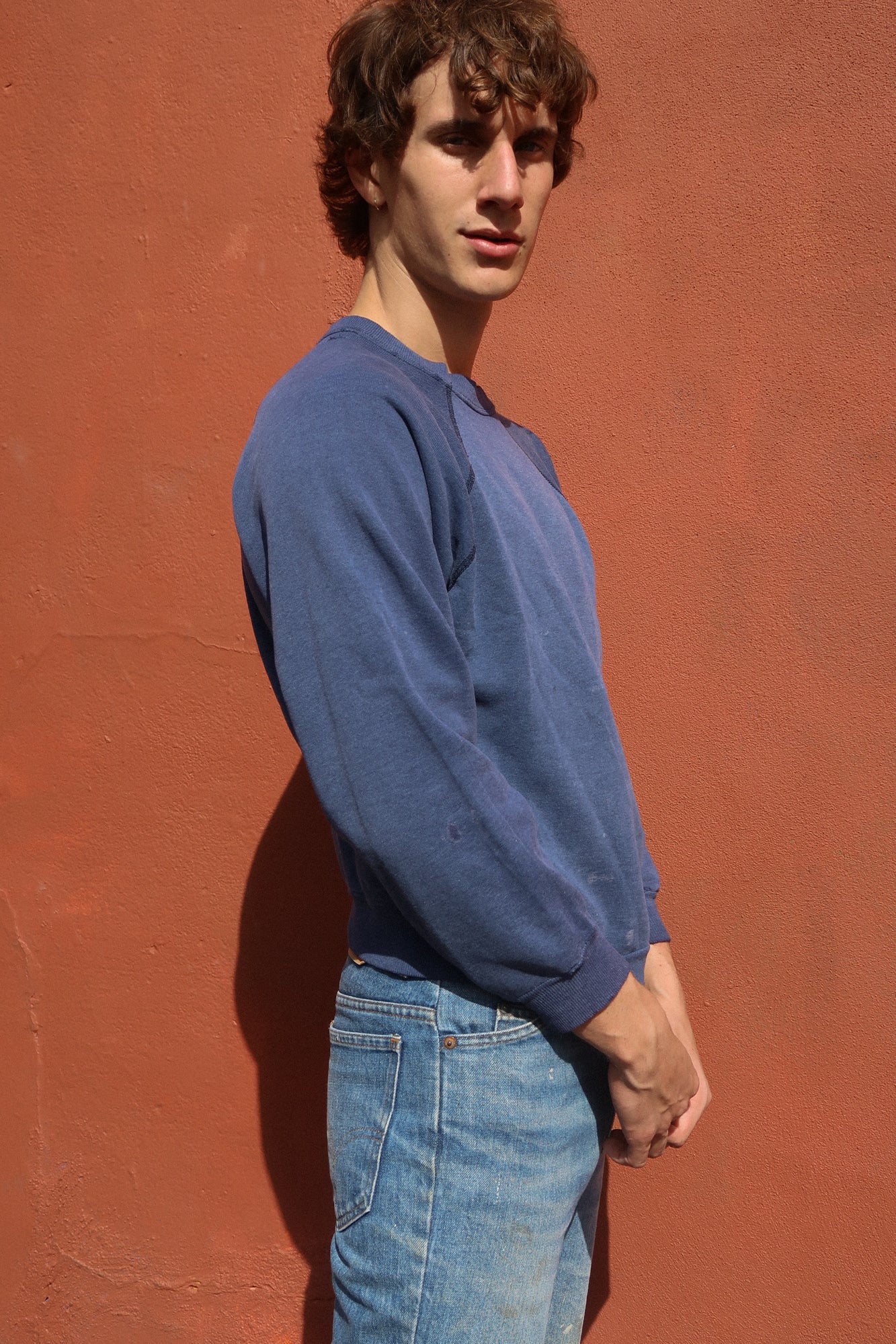 FADED BLUE 60S SWEAT