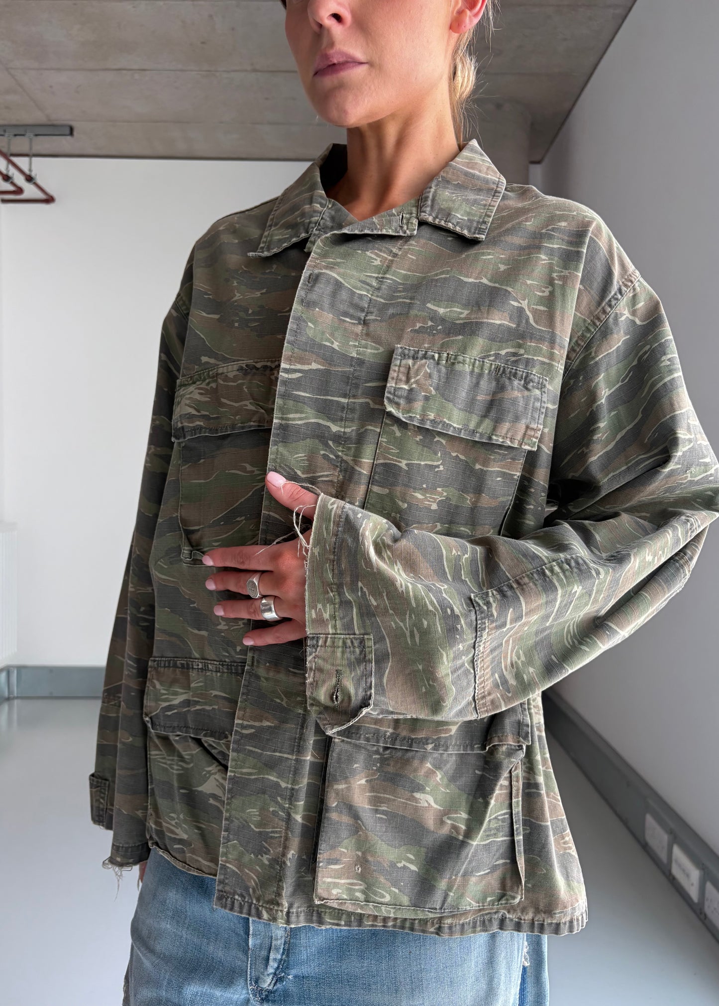 1980s camo shirt