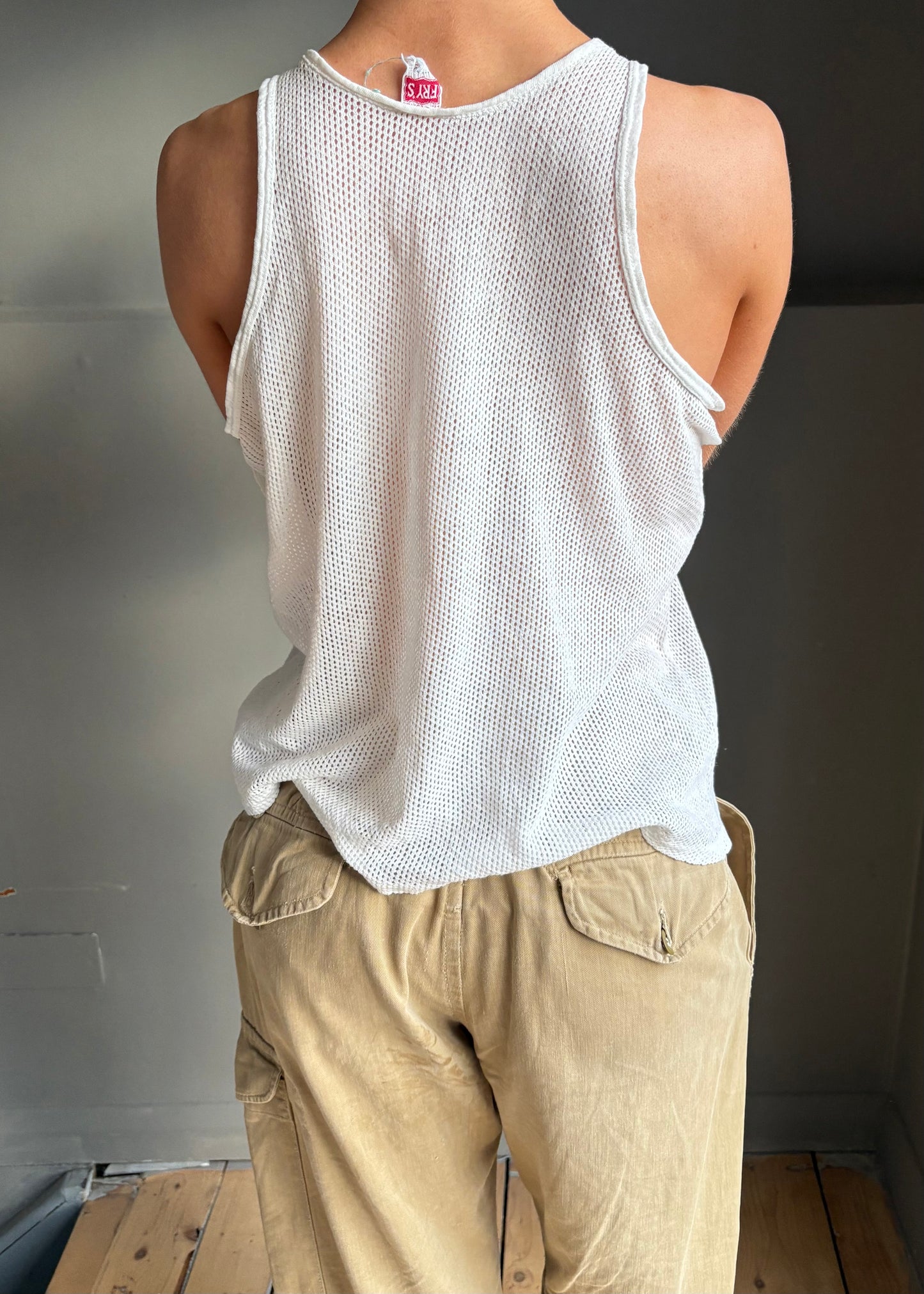 1950s mesh style vest