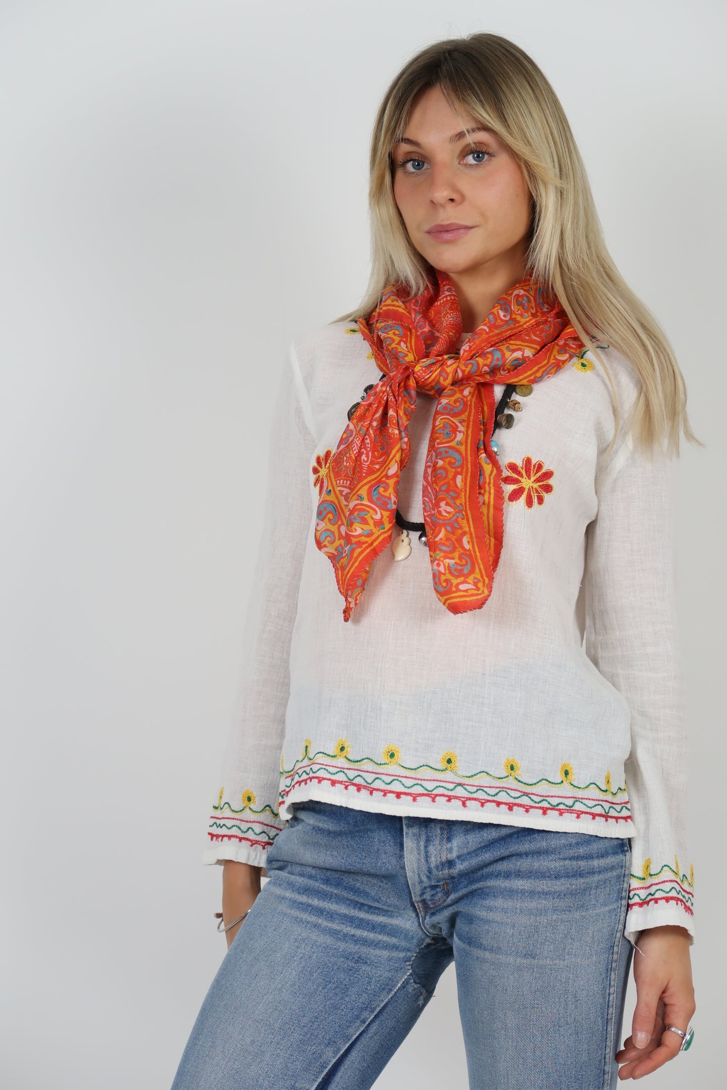 1970s silk scarf