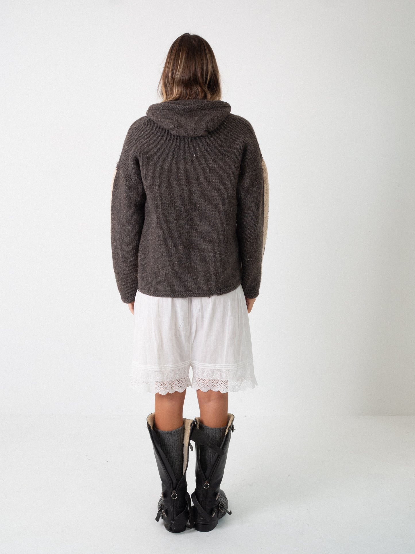 60S KNIT HOODIE