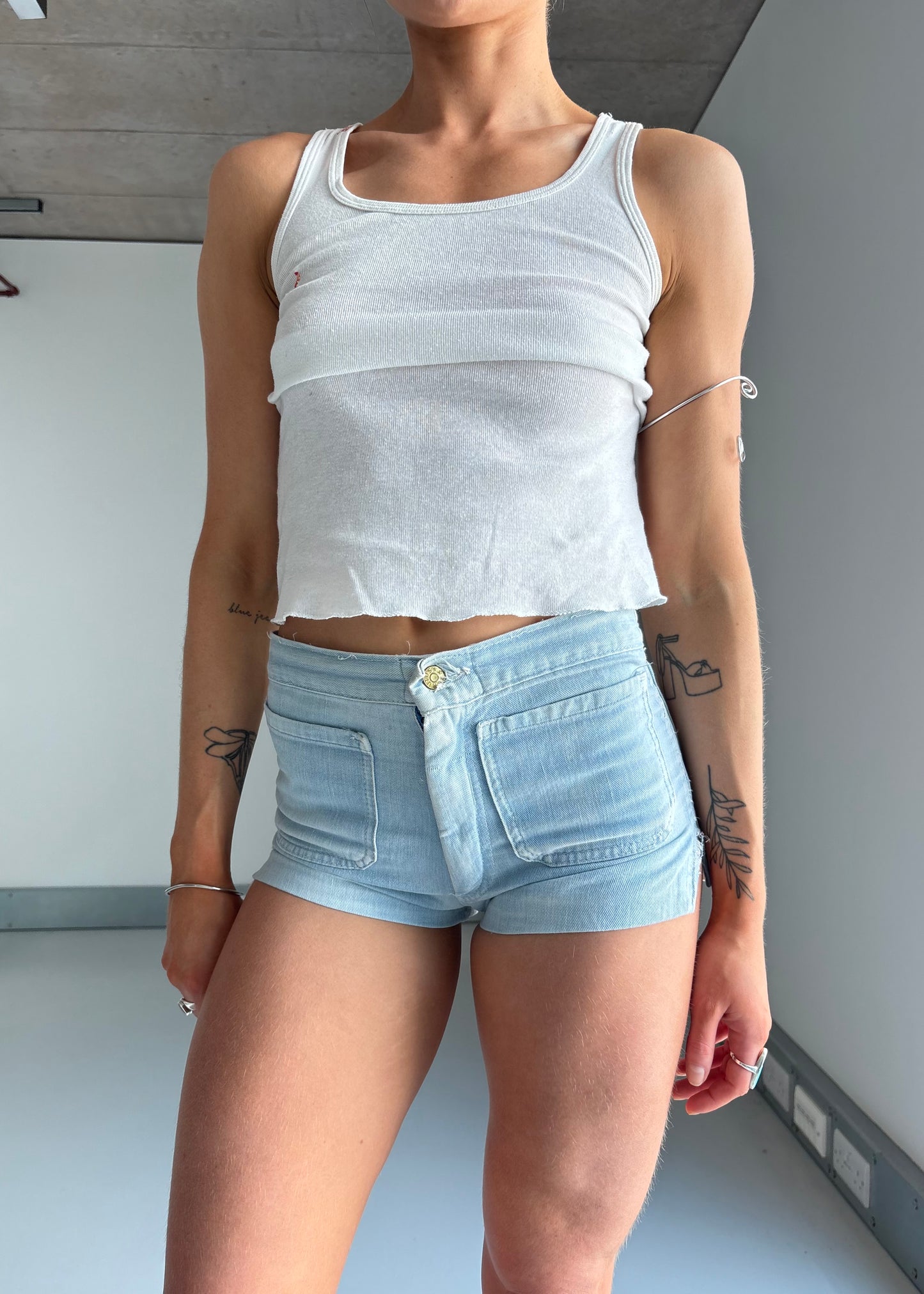 1970S brutus denim shorts