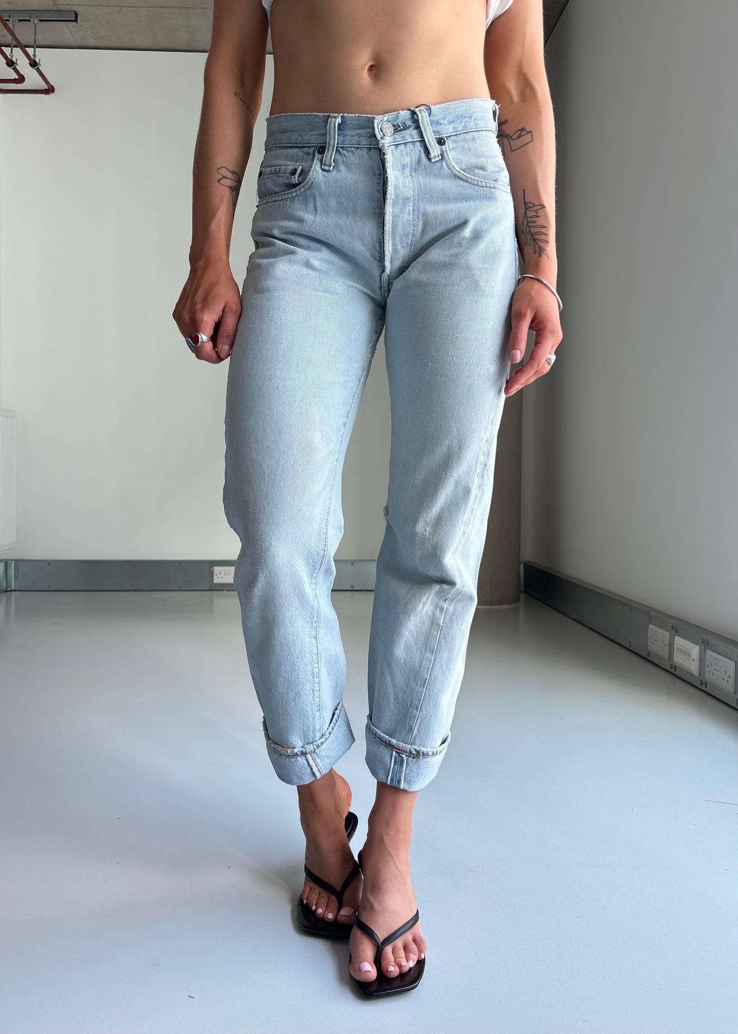 80S LIGHTWASH LEVIS SELVEDGE
